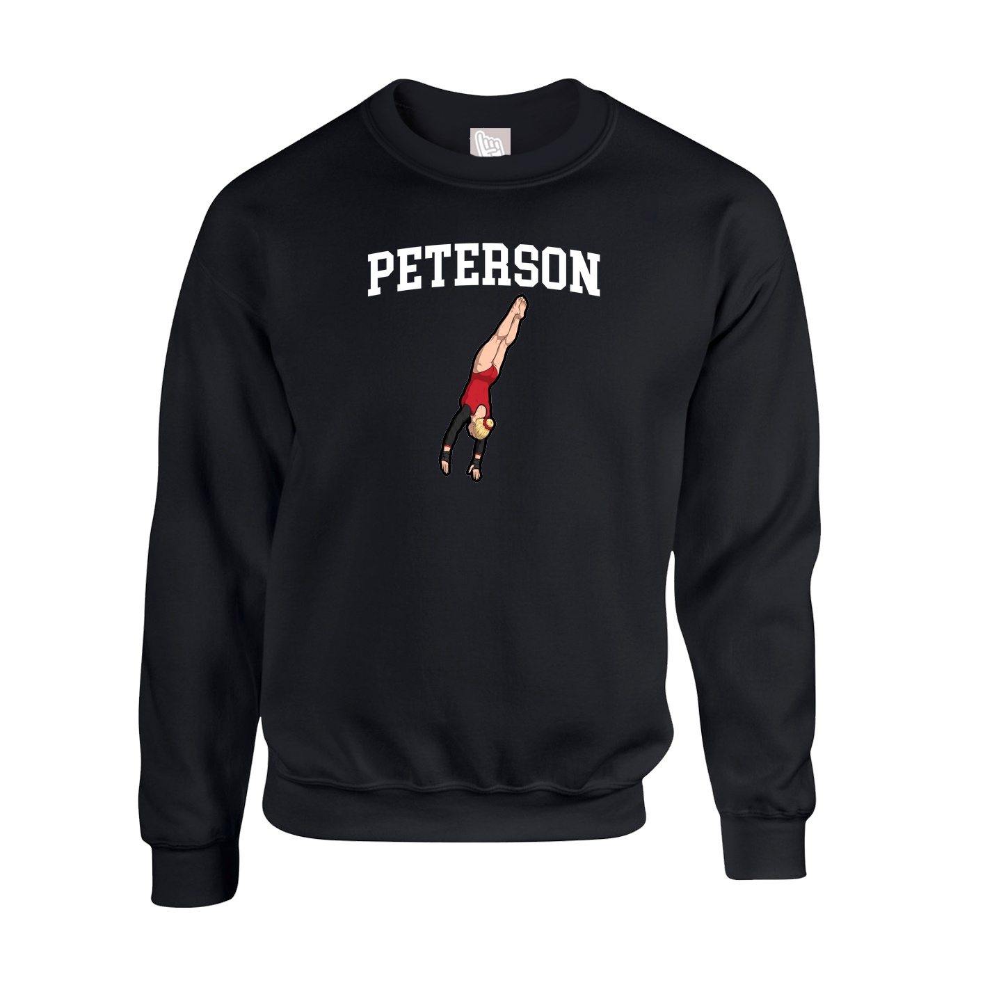 Fleece Crew — Shirsey in Black