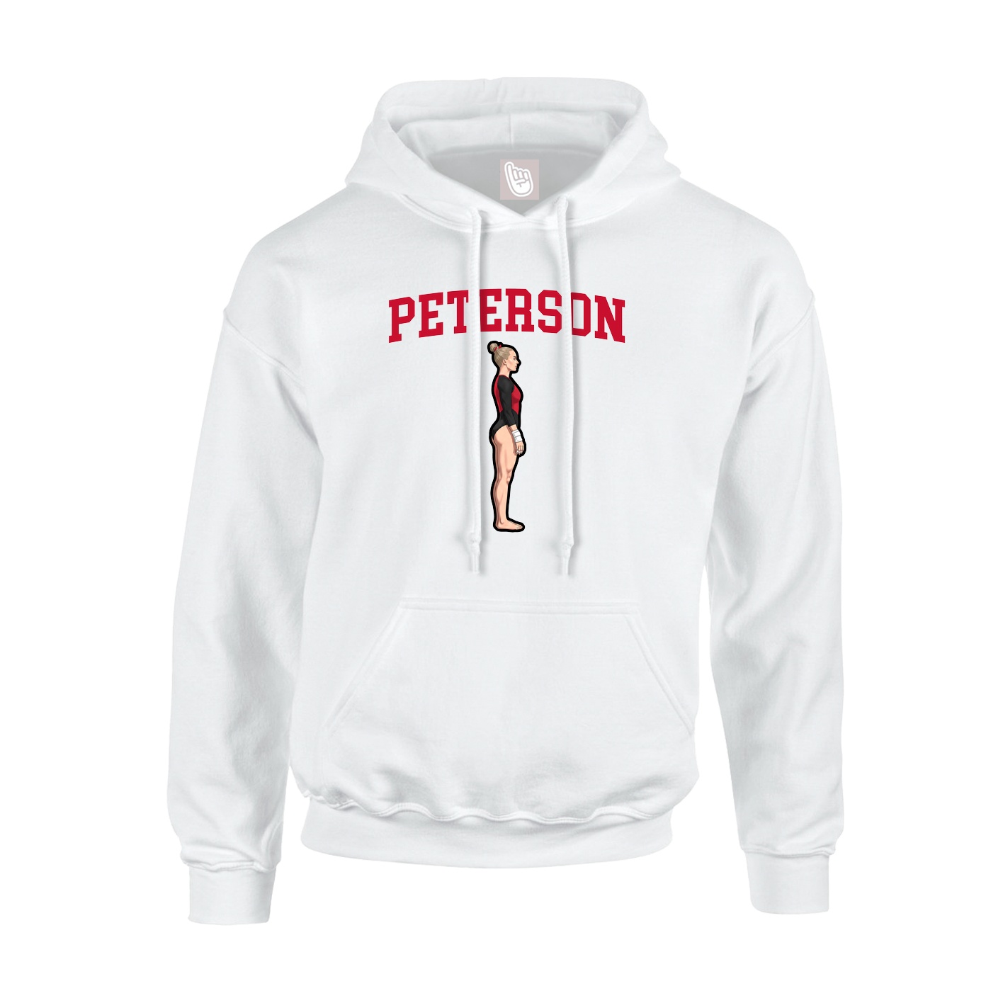 Hoodie — Shirsey in White