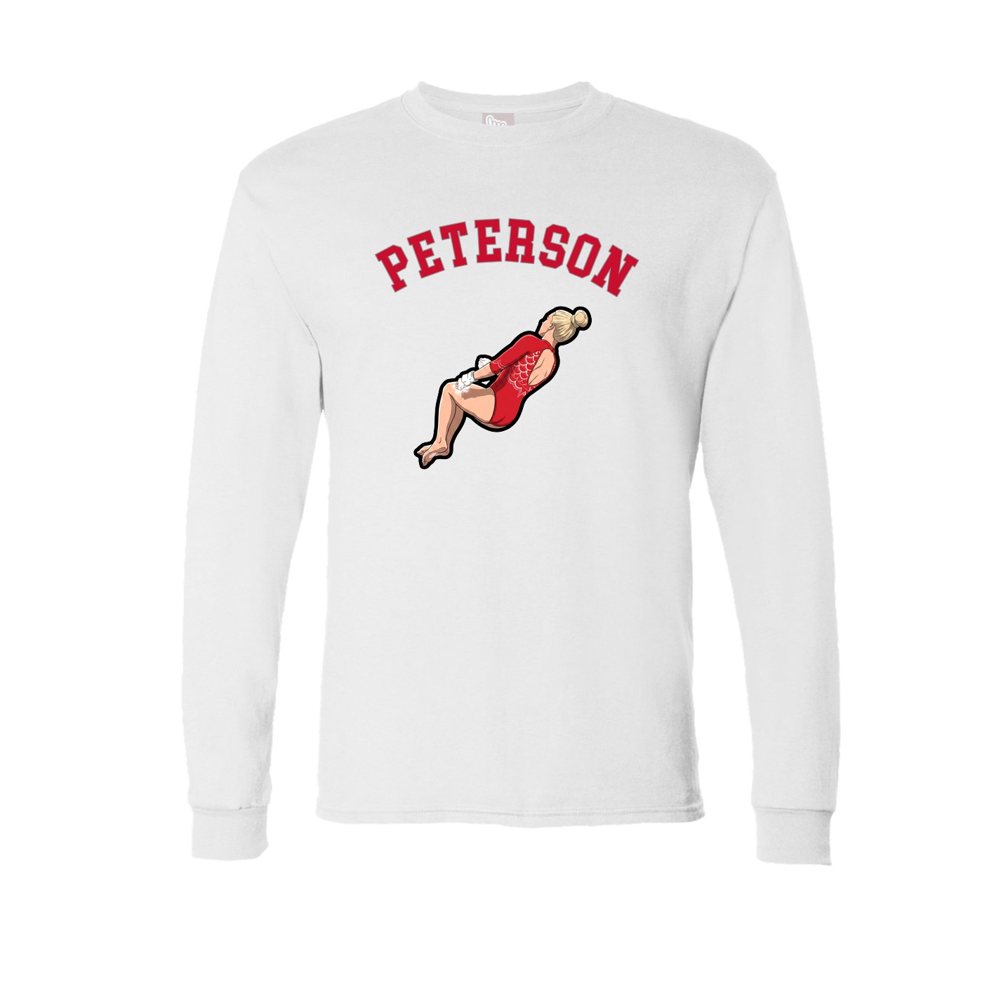 Long Sleeve Tee — Shirsey Arch in White