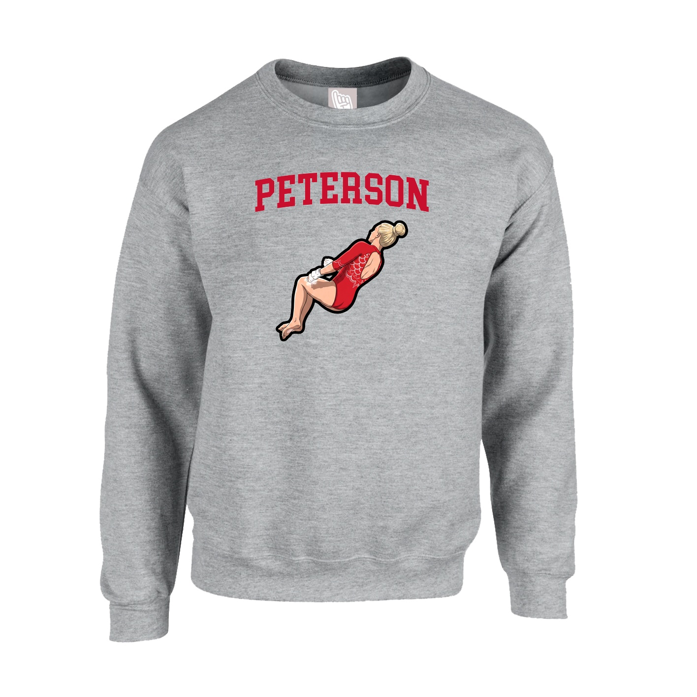 Fleece Crew — Shirsey in Grey