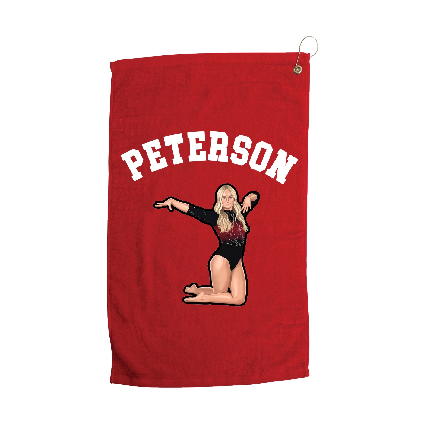 Golf Towel — Shirsey Arch in Red