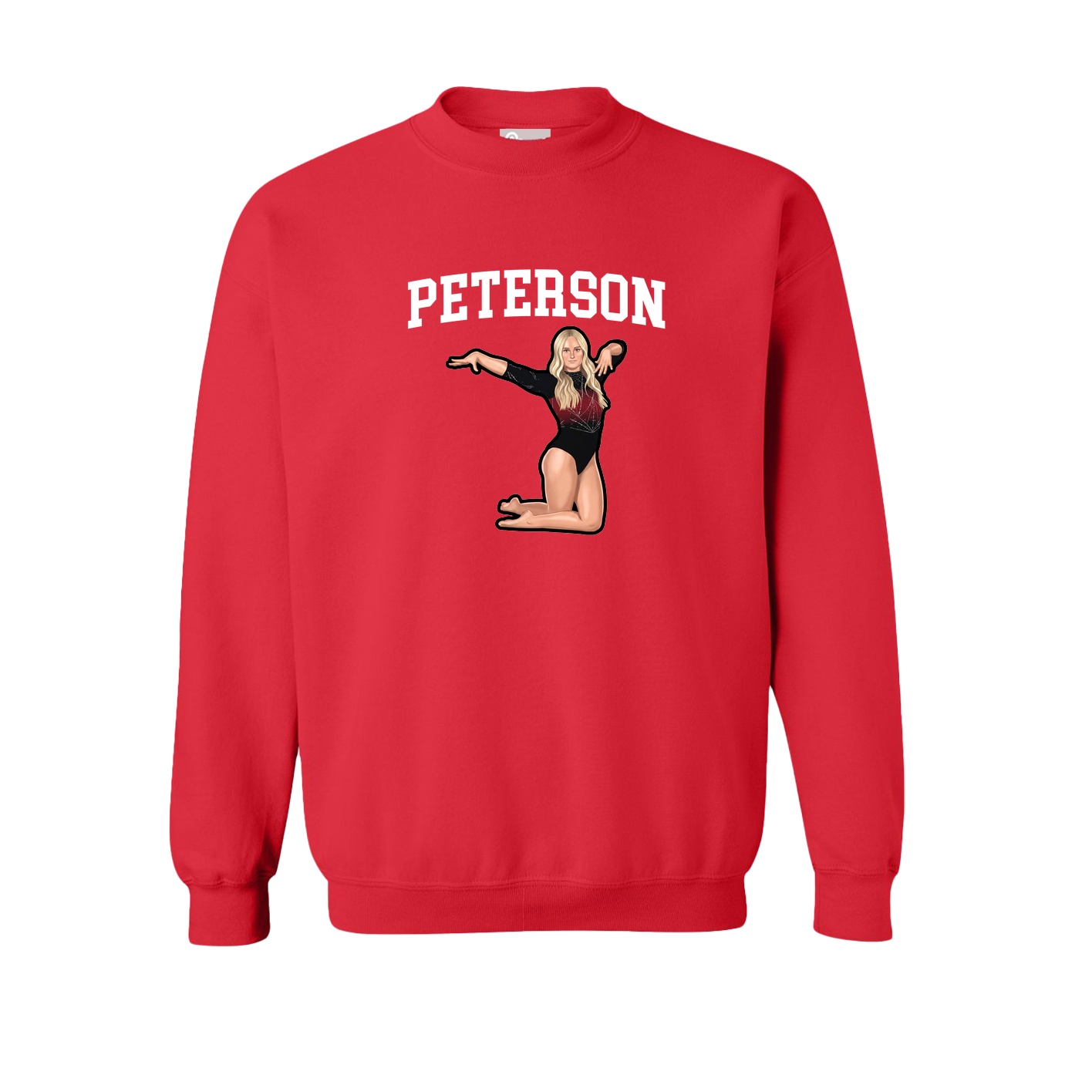 Fleece Crew — Shirsey in Red