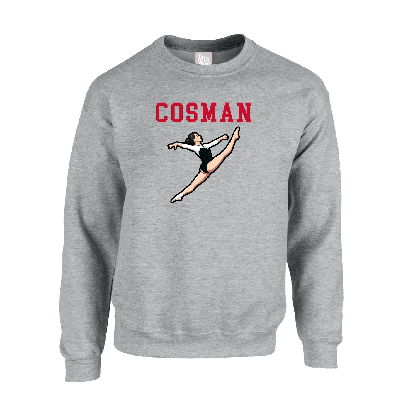 Fleece Crew — Shirsey in Grey