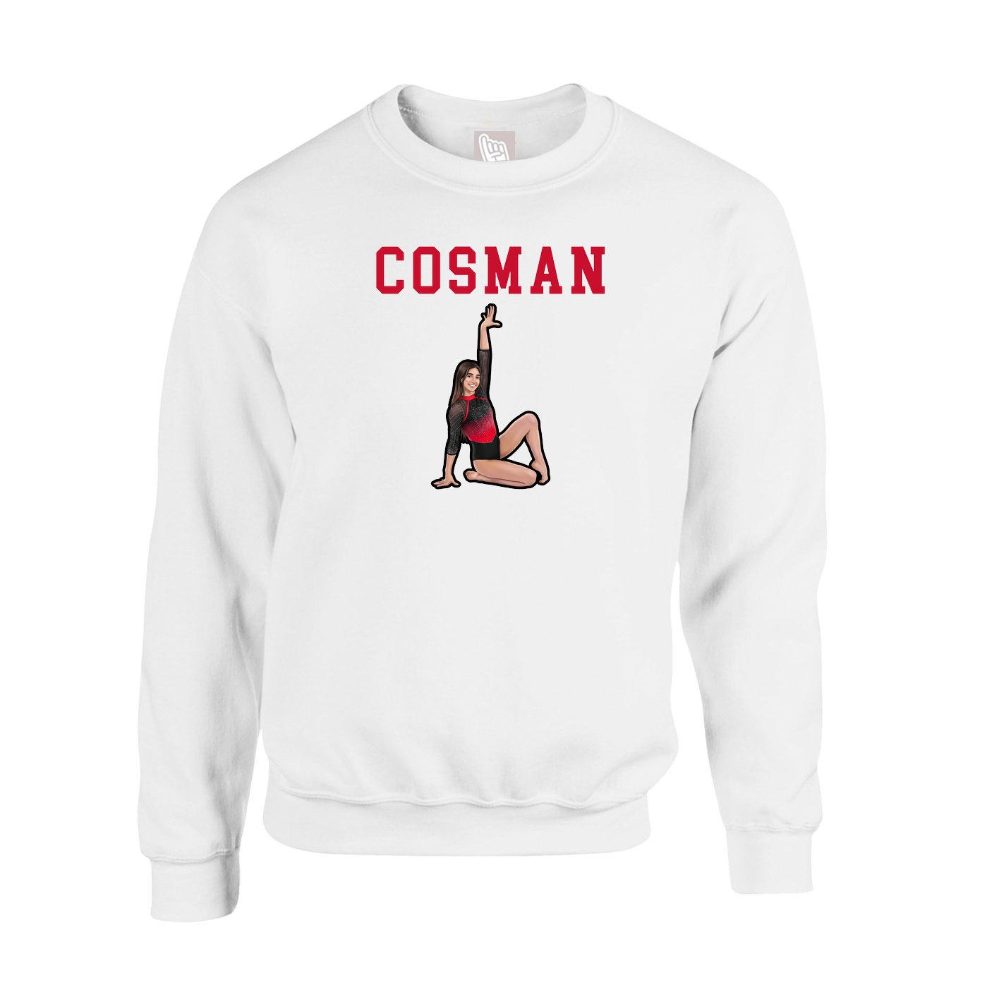 Fleece Crew — Shirsey in White