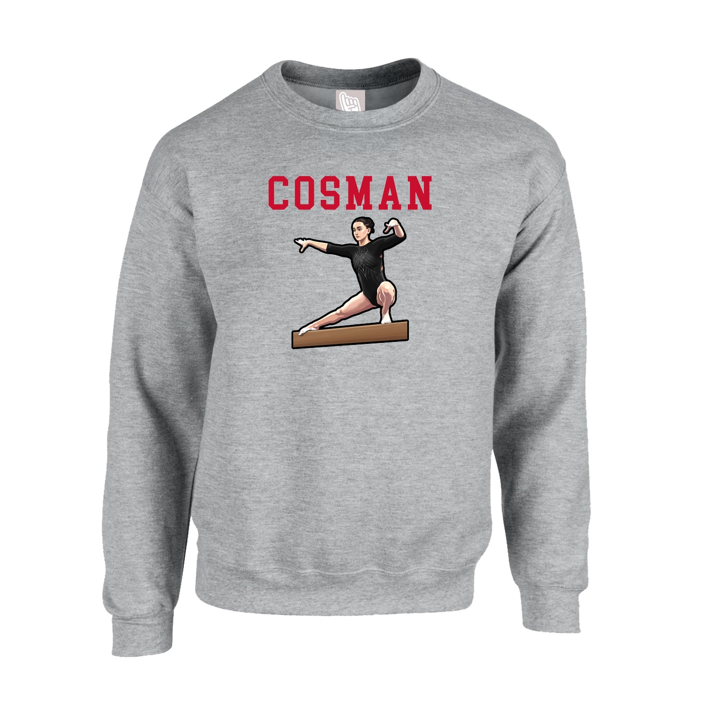 Fleece Crew — Shirsey in Grey