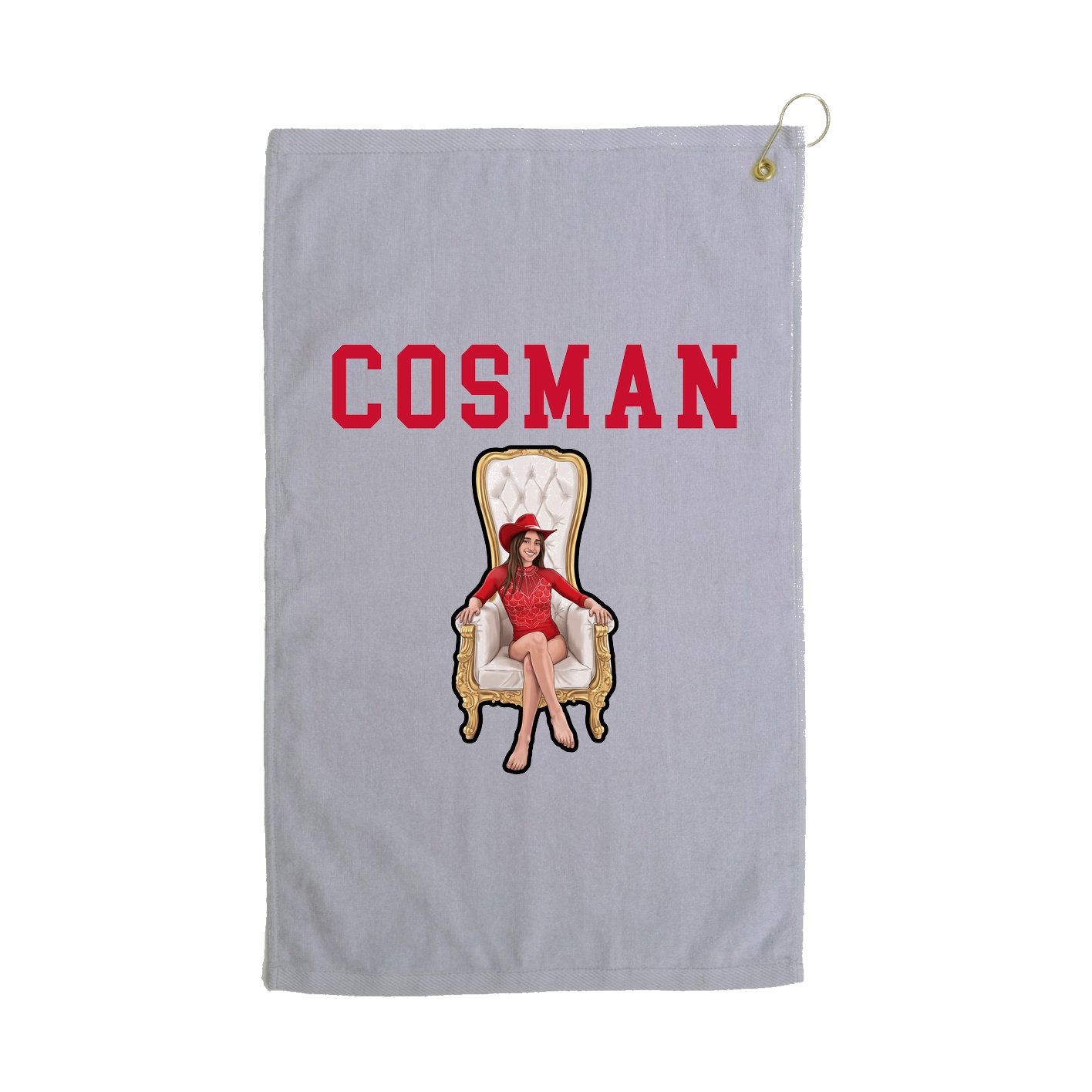 Golf Towel — Shirsey in Grey