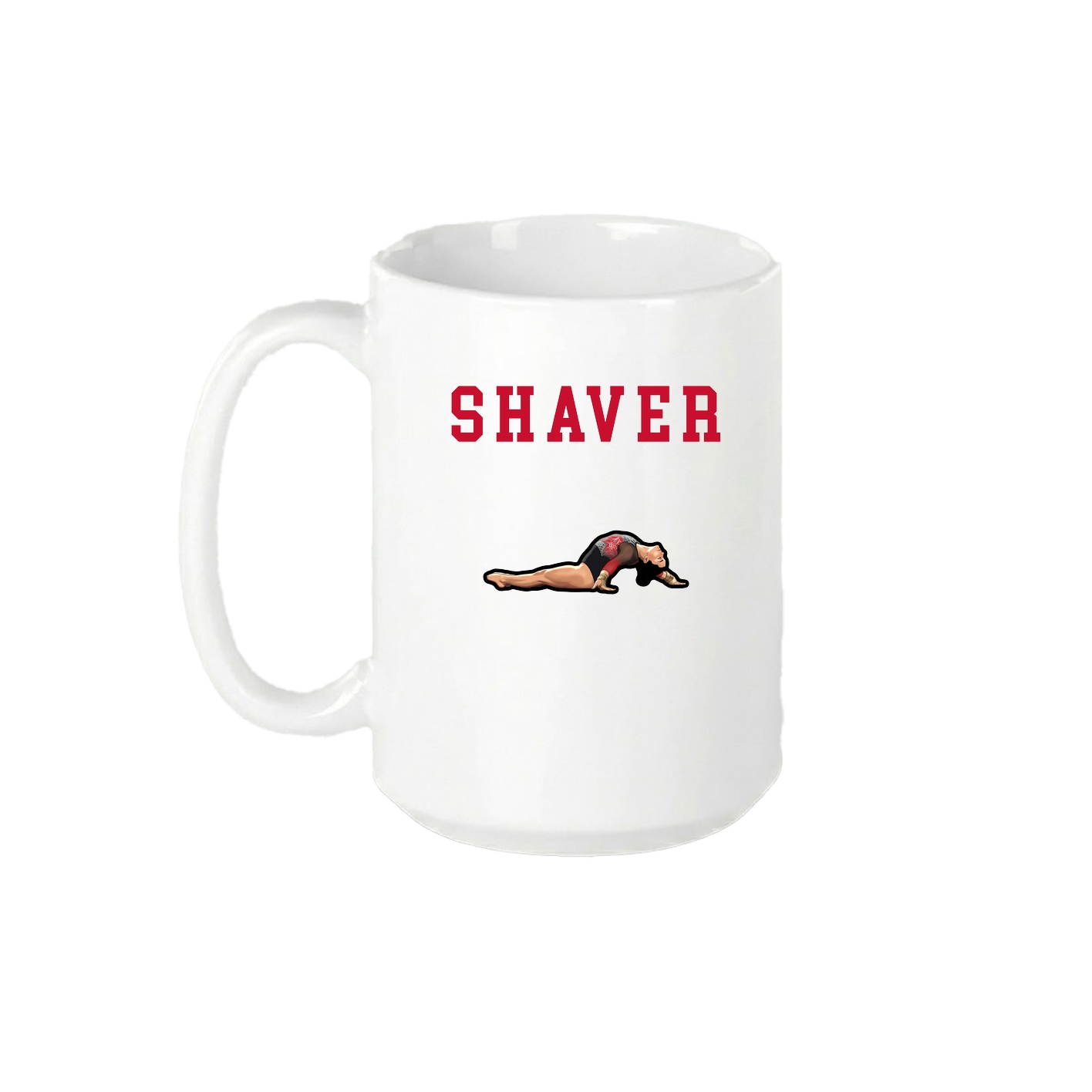 15oz Coffee Mug — Shirsey in White