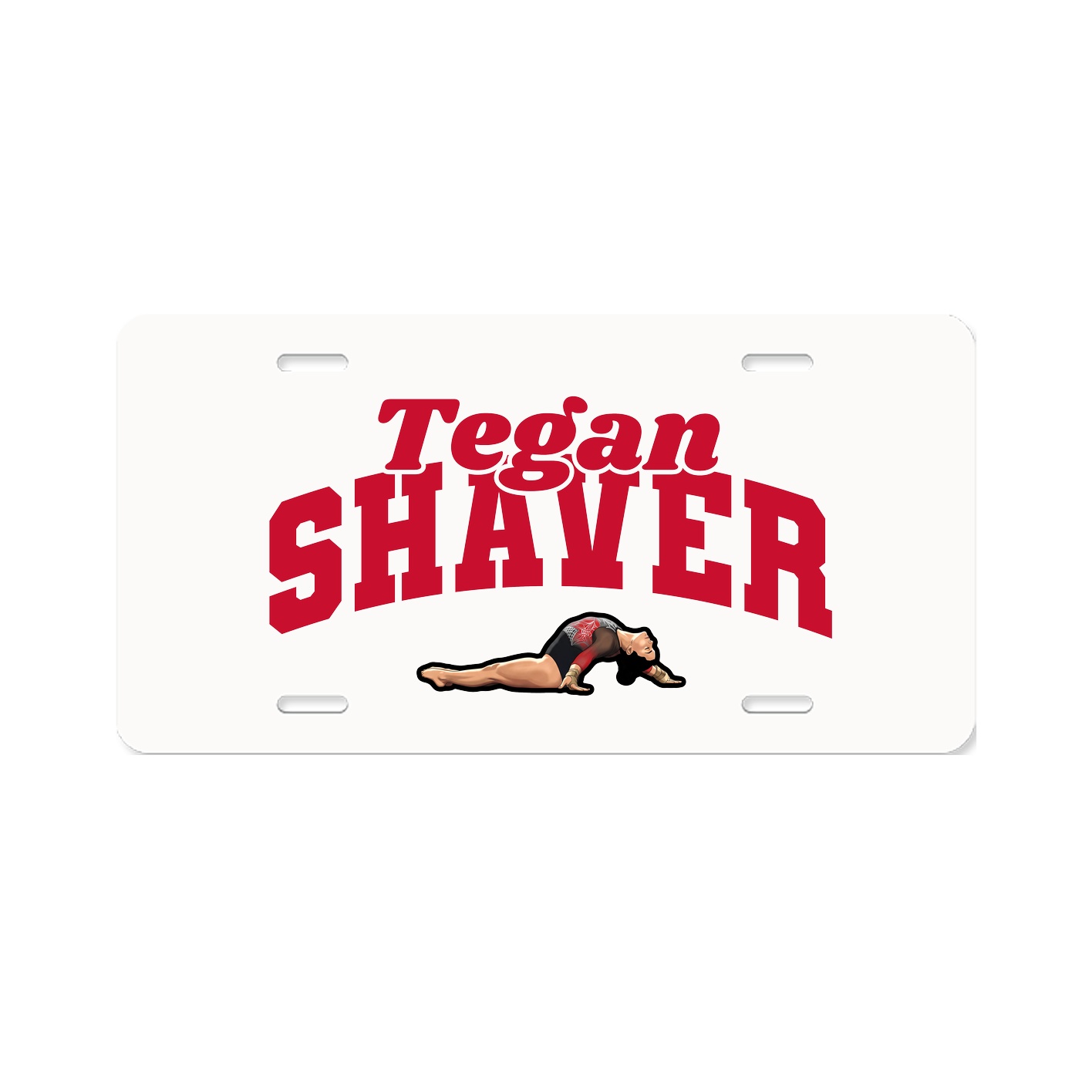 License Plate — Signature Arch in Classic