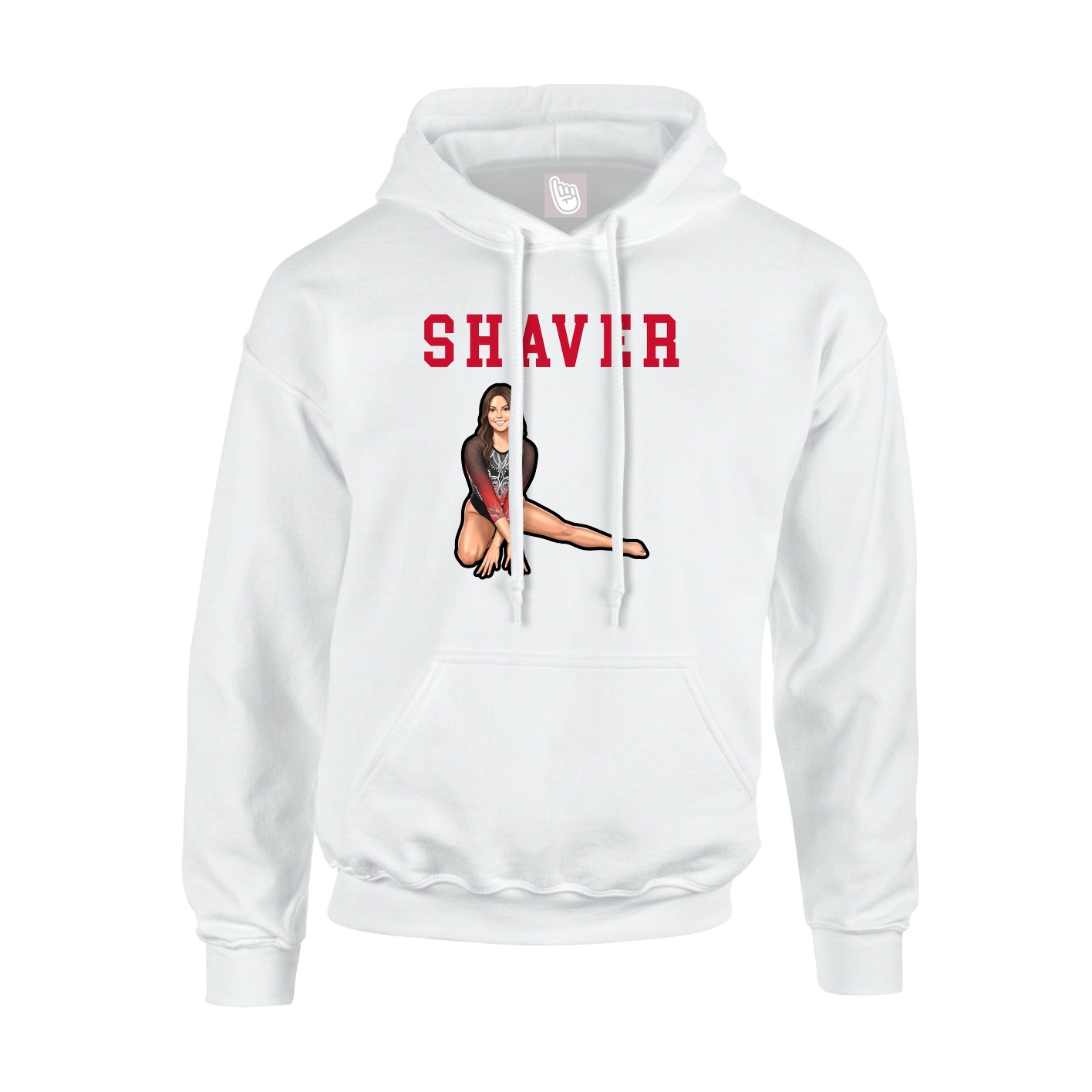 Hoodie — Shirsey in White