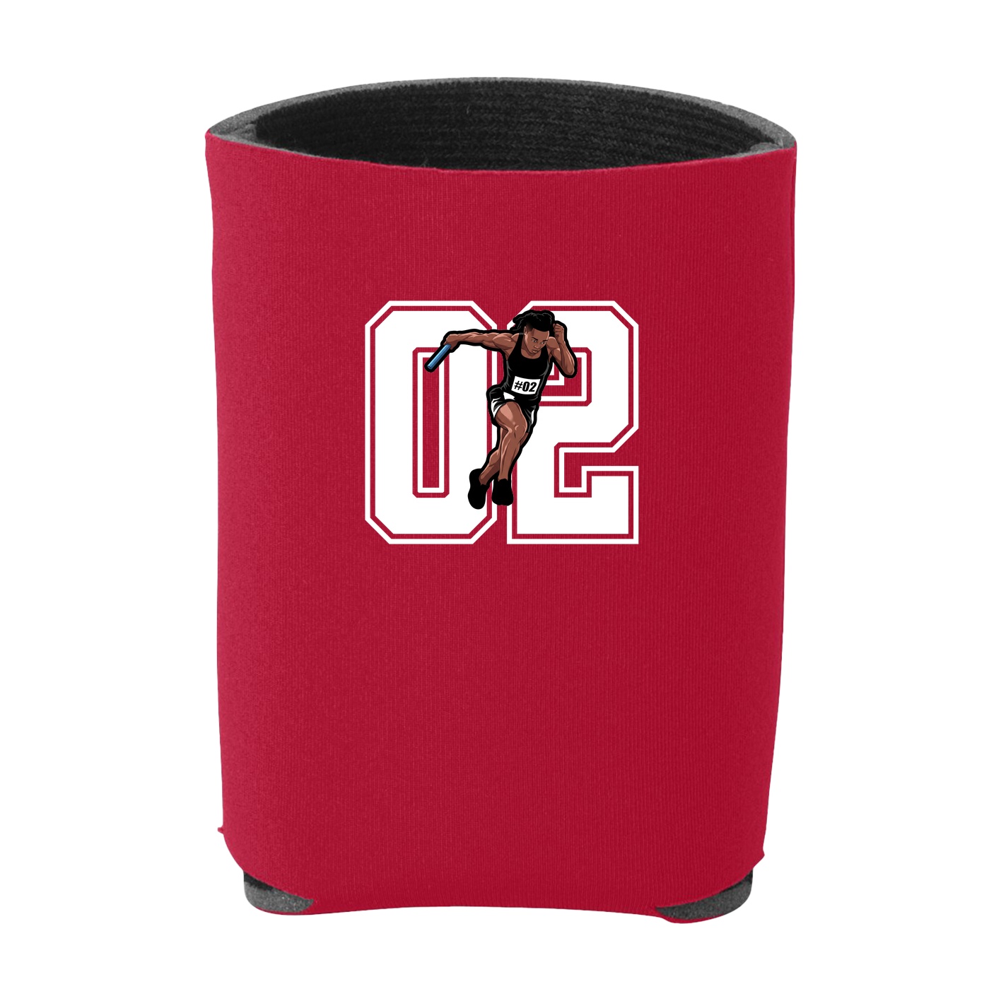 Can Holder — Number in Red