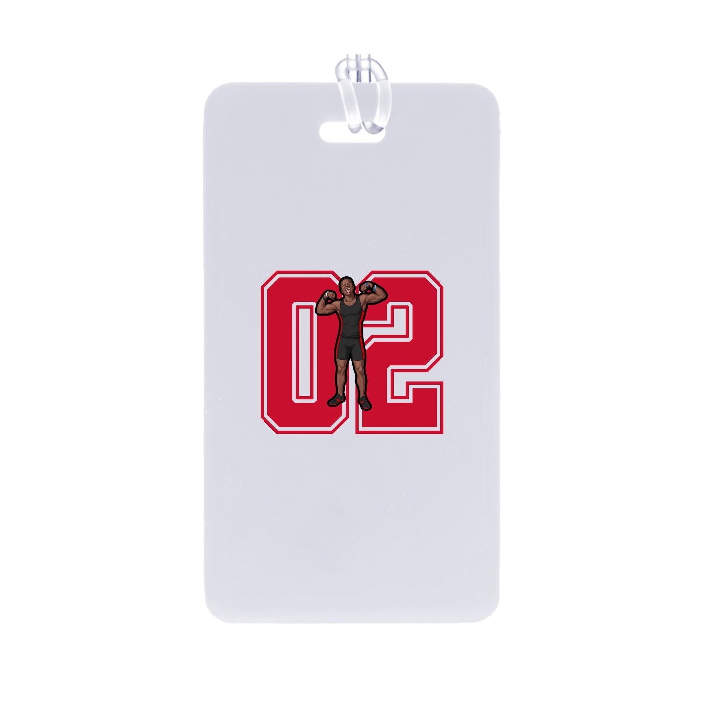 Bag Tag — Number in Classic