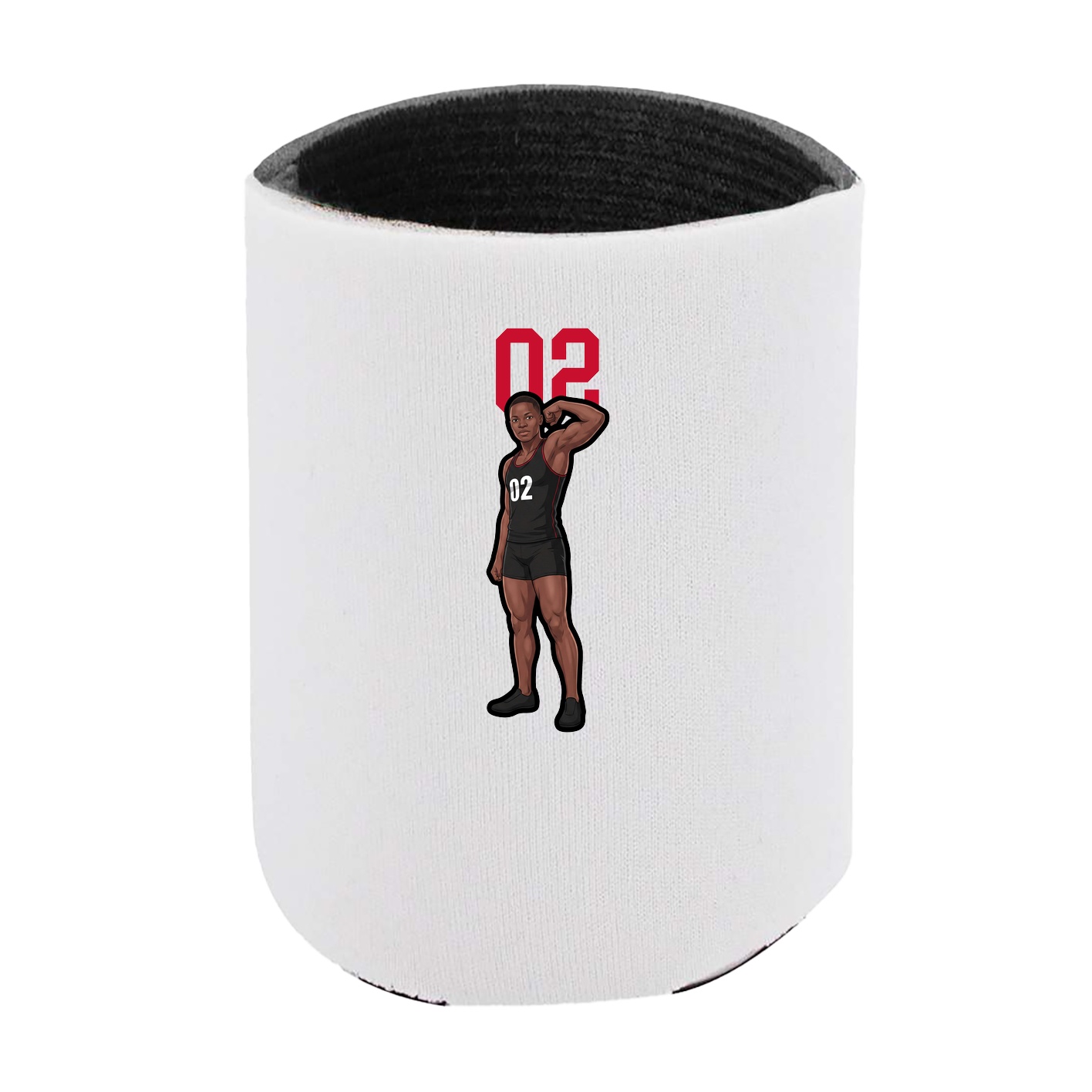 Can Holder — Number Top in White