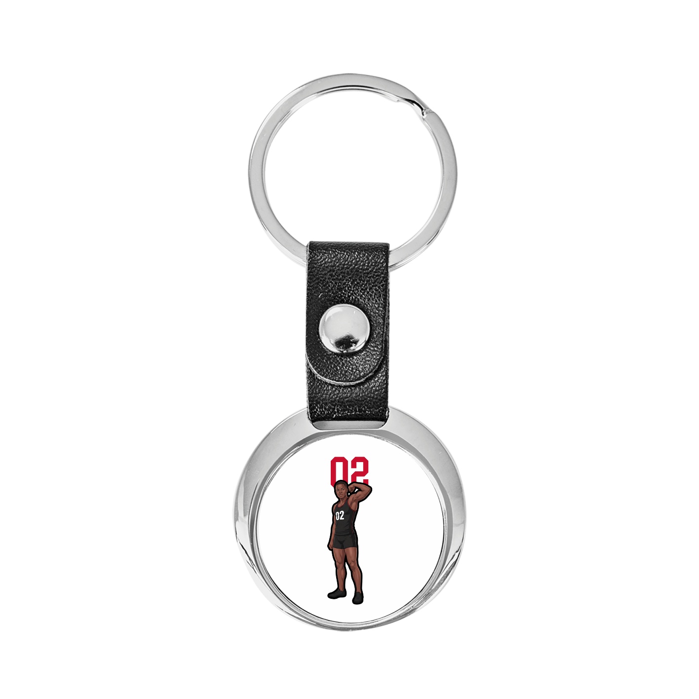 Key Chain — Number Top in Classic