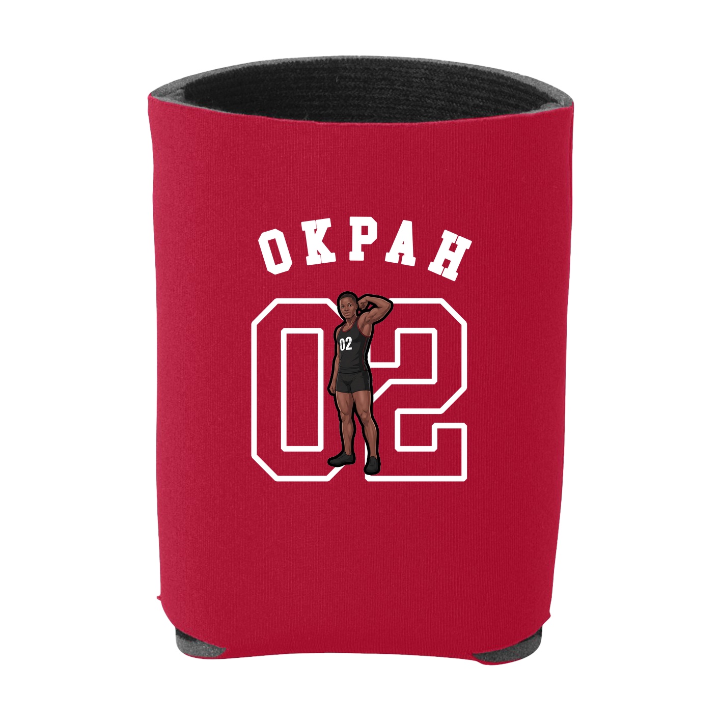 Can Holder — Shirsey Arch in Red