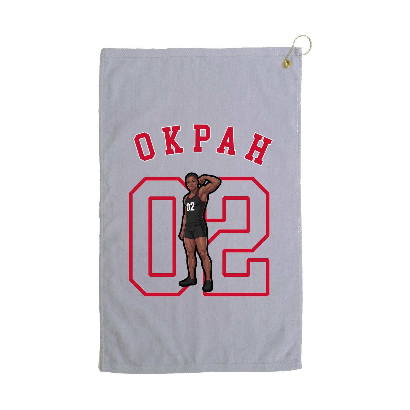 Golf Towel — Shirsey Arch in Grey