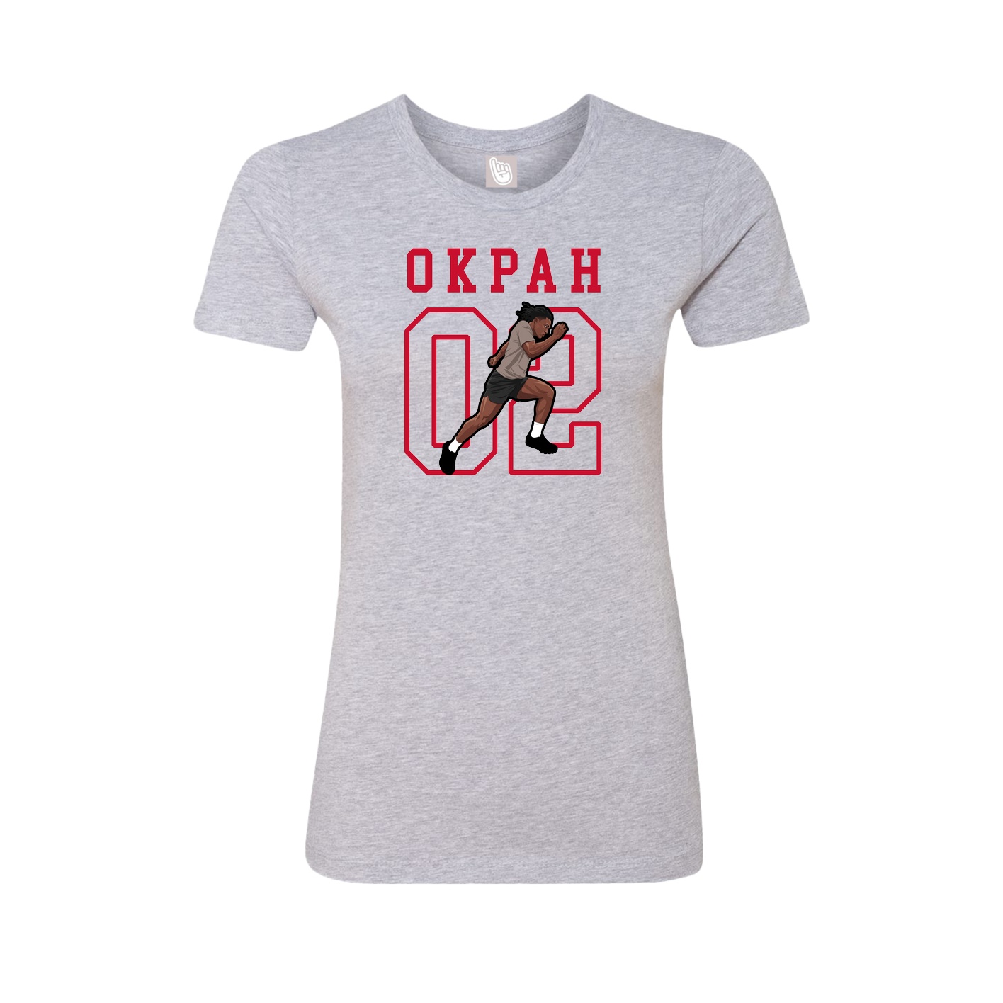 Fitted Women's Tee — Shirsey in Grey