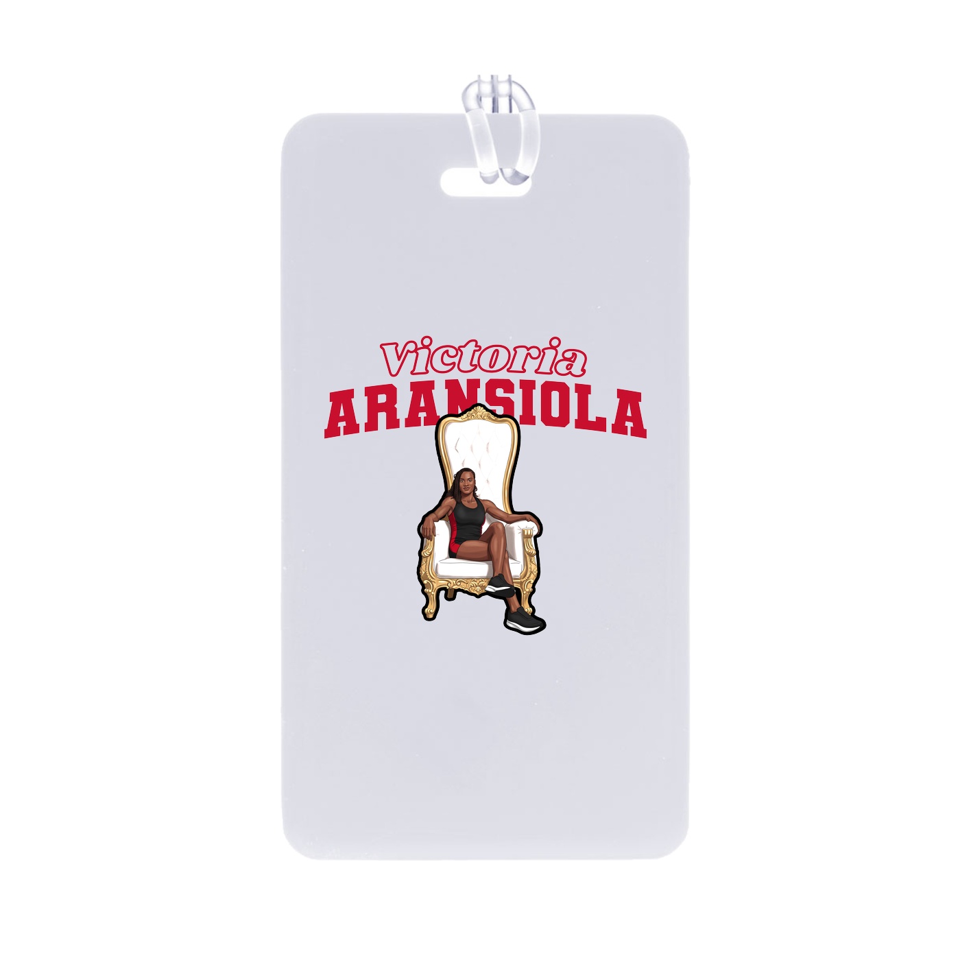 Bag Tag — Name Arch in Classic