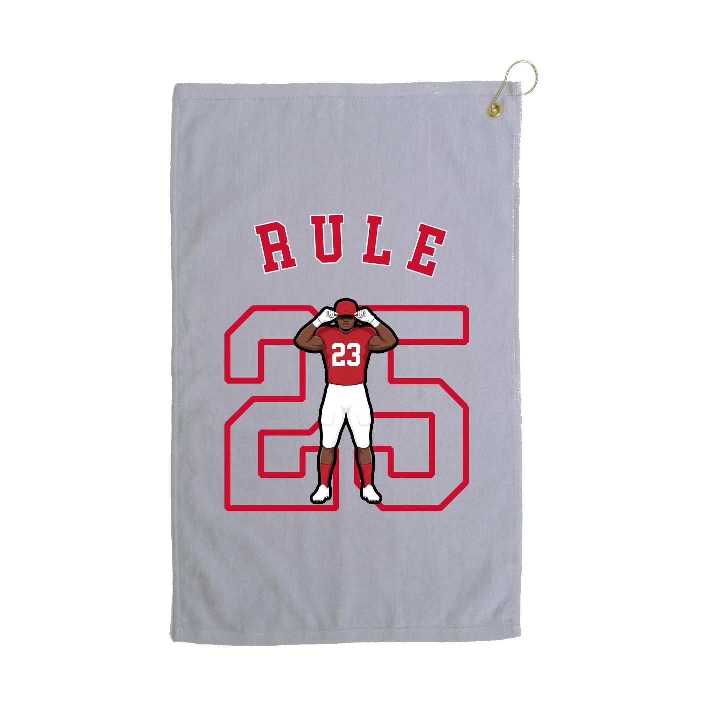 Golf Towel — Shirsey Arch in Grey