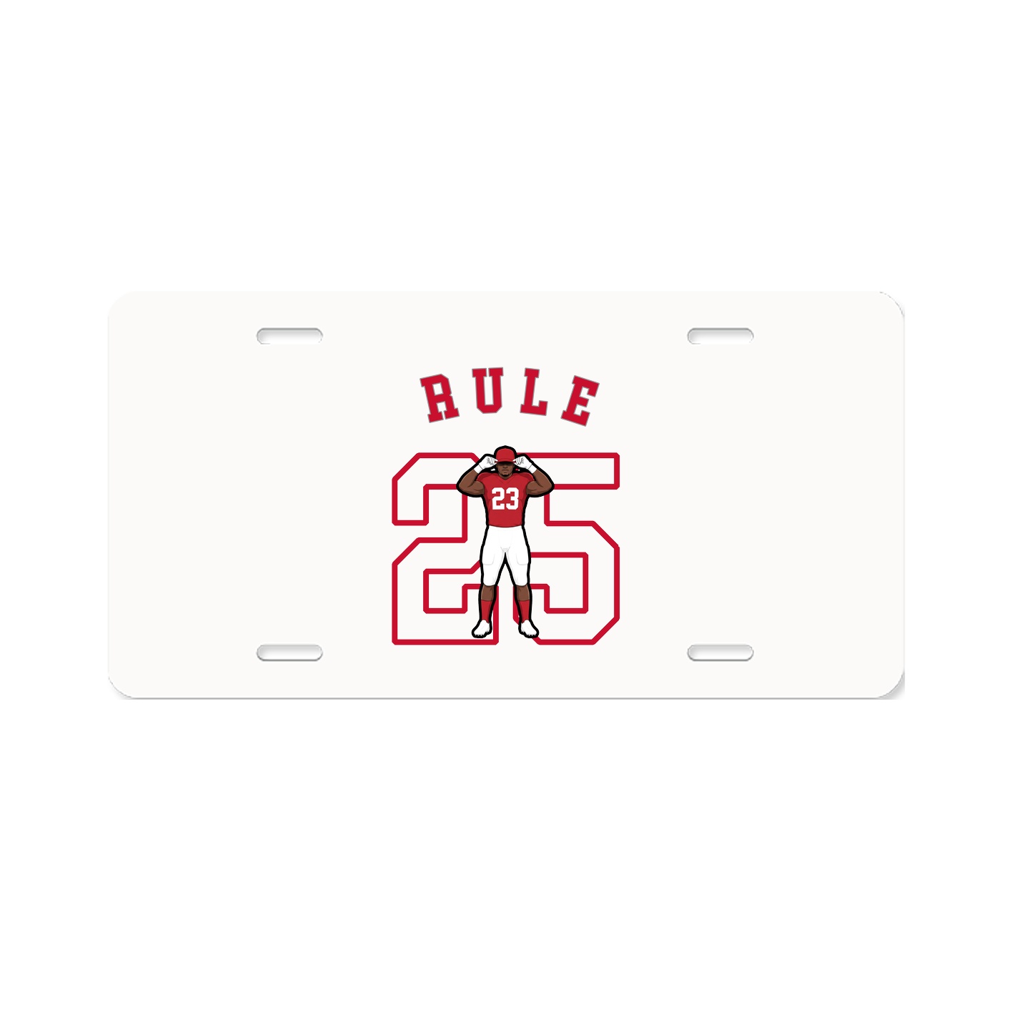 License Plate — Shirsey Arch in Classic
