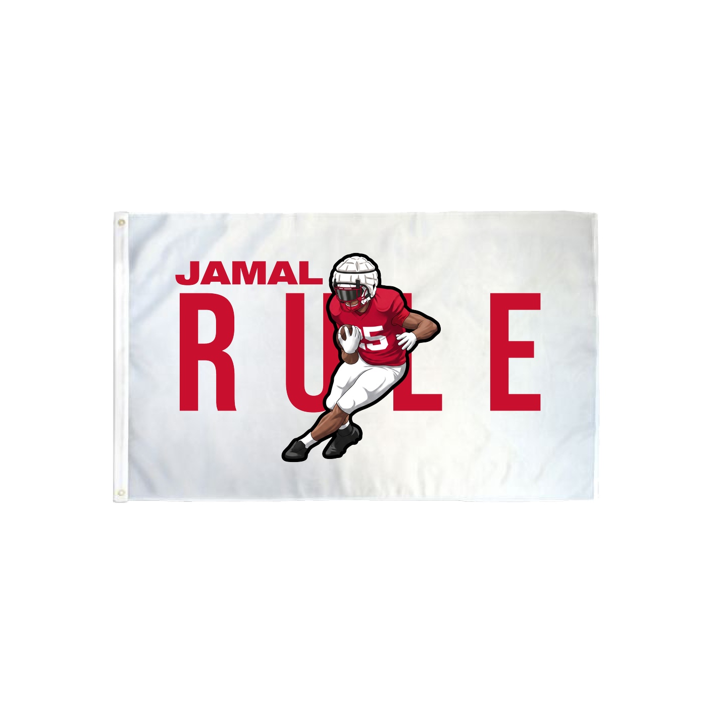 3x5 Flag — Player Name in Classic