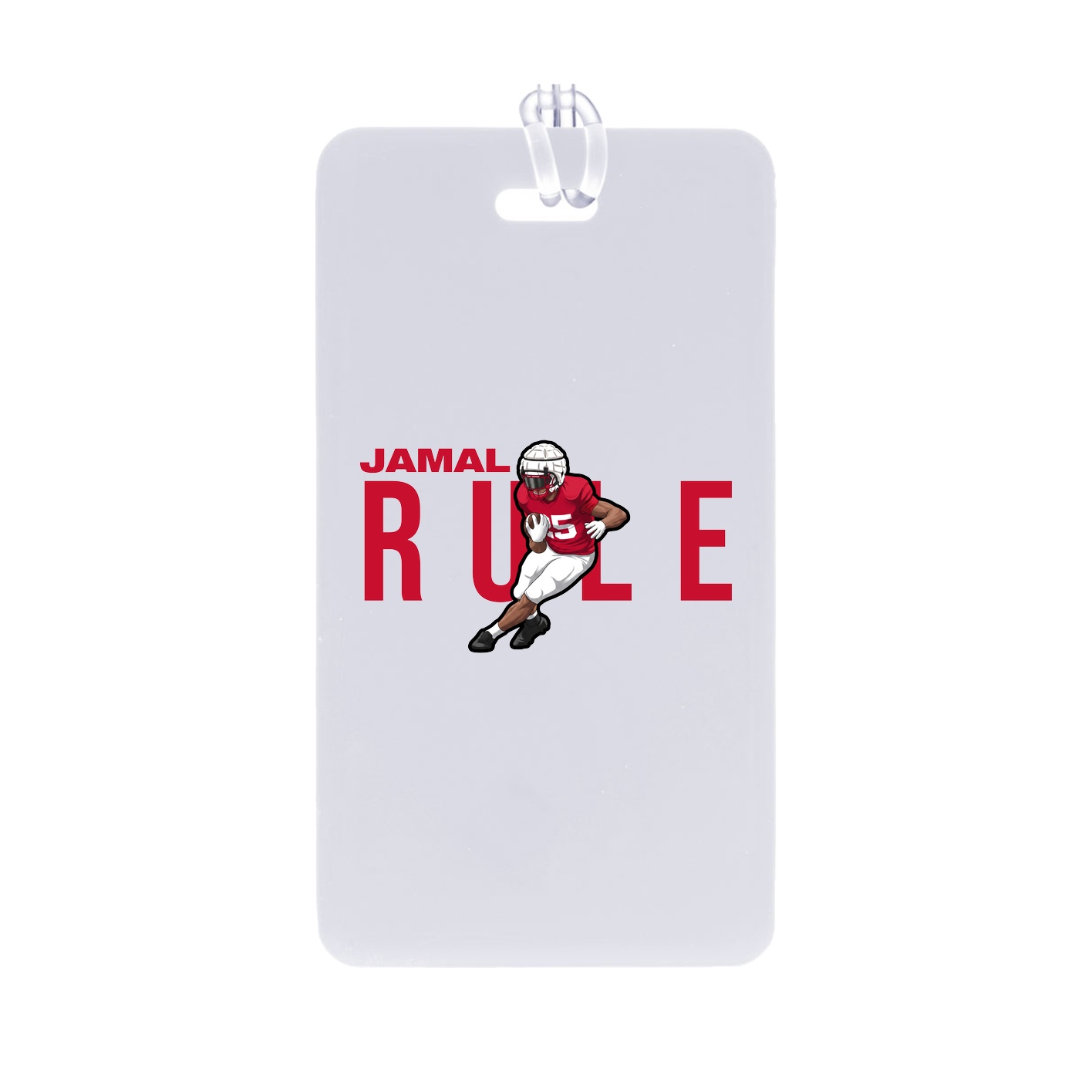 Bag Tag — Player Name in Classic