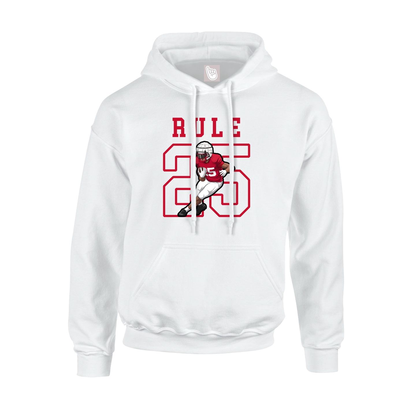 Youth Hoodie — Shirsey in White
