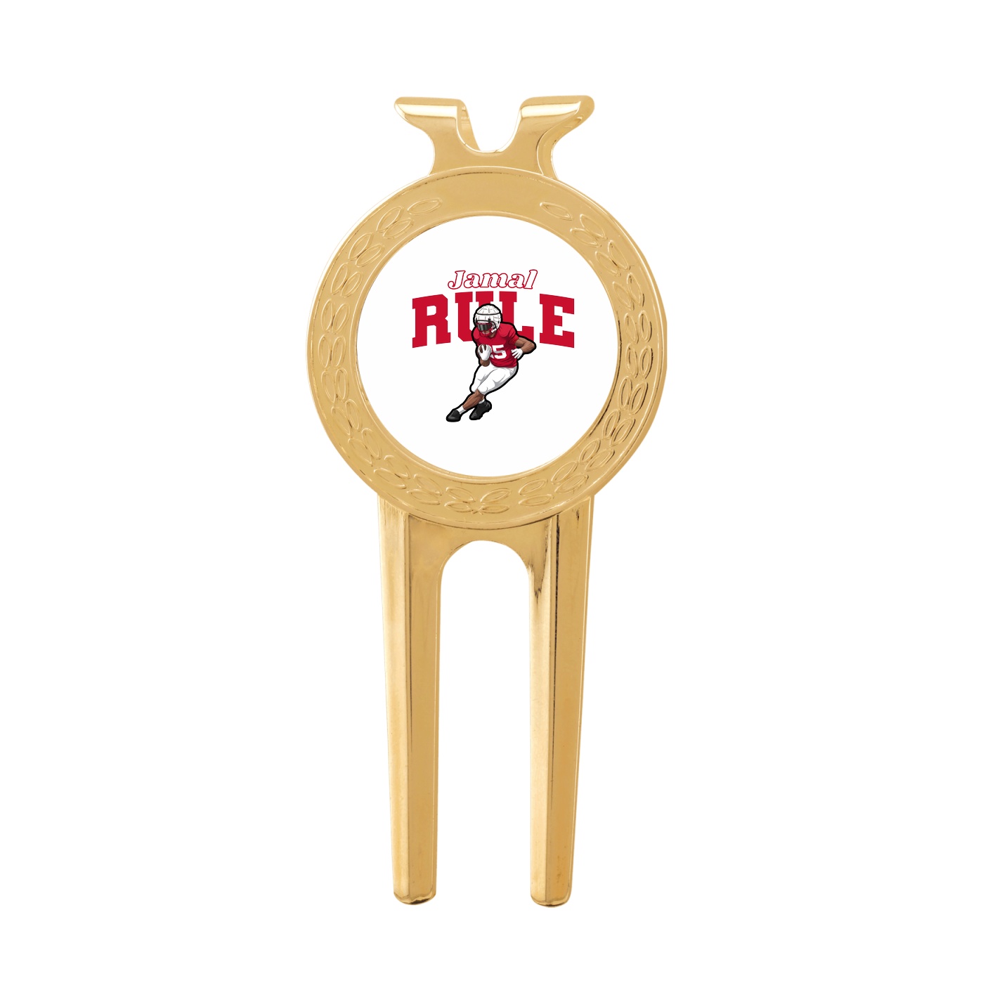 Divot Tool with Ball Marker — Name Arch in Classic