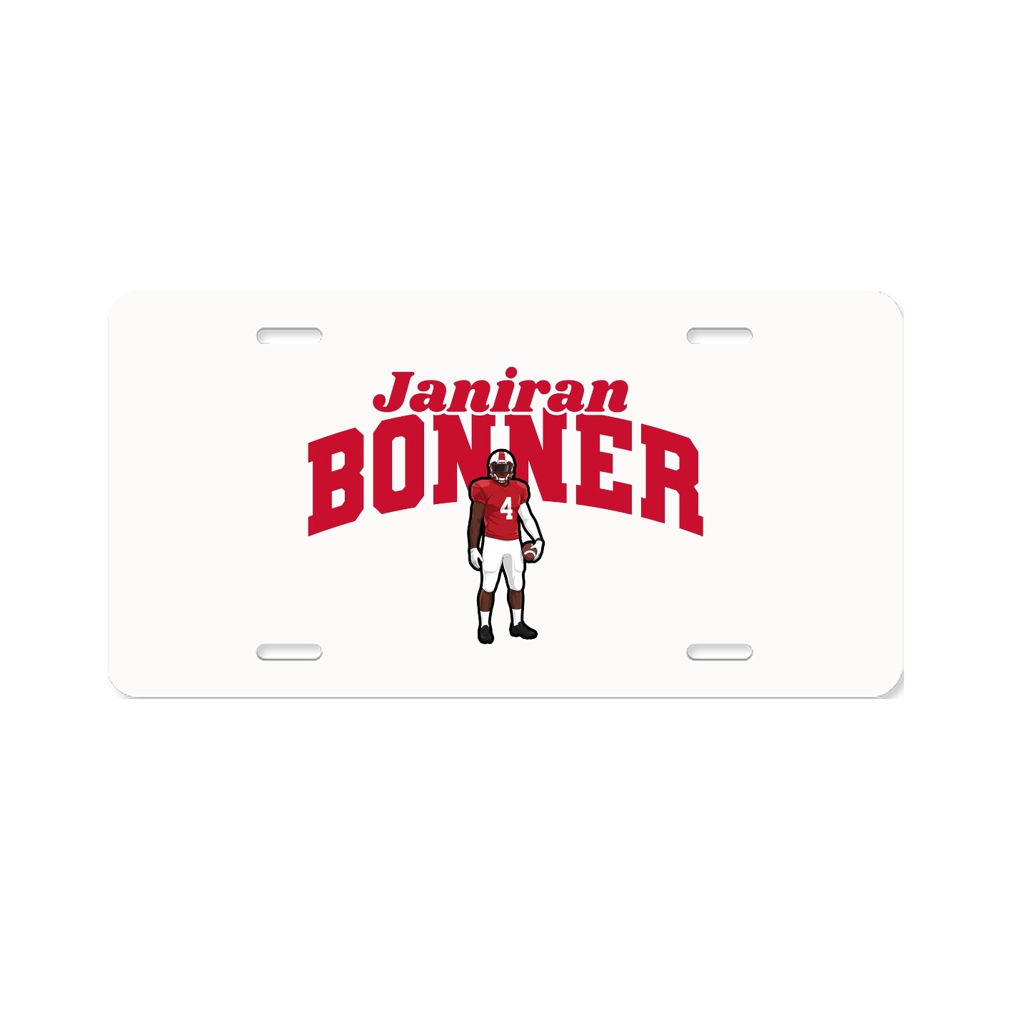 License Plate — Signature Arch in Classic