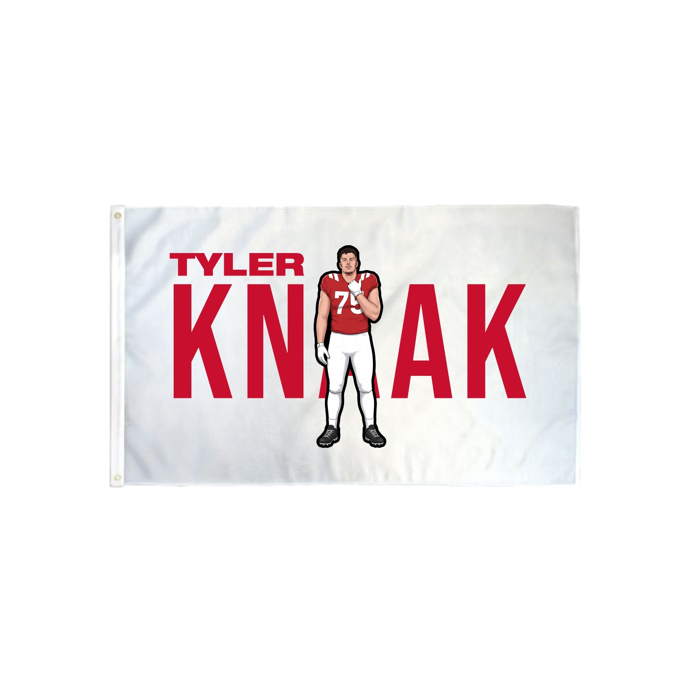 3x5 Flag — Player Name in Classic
