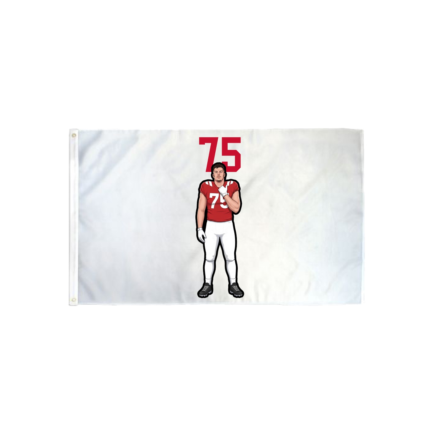 3x5 Flag — Number Top in Classic