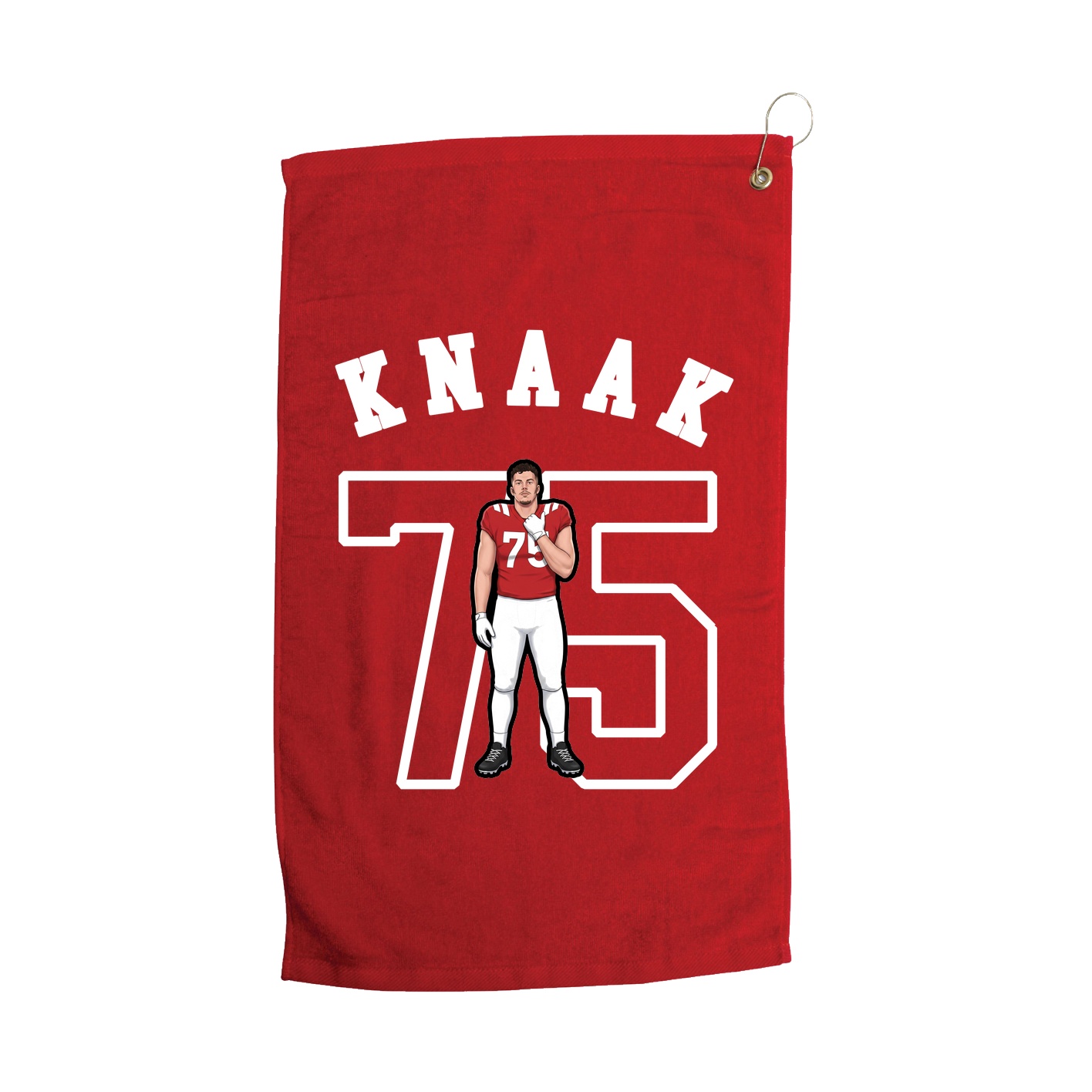 Golf Towel — Shirsey Arch in Red