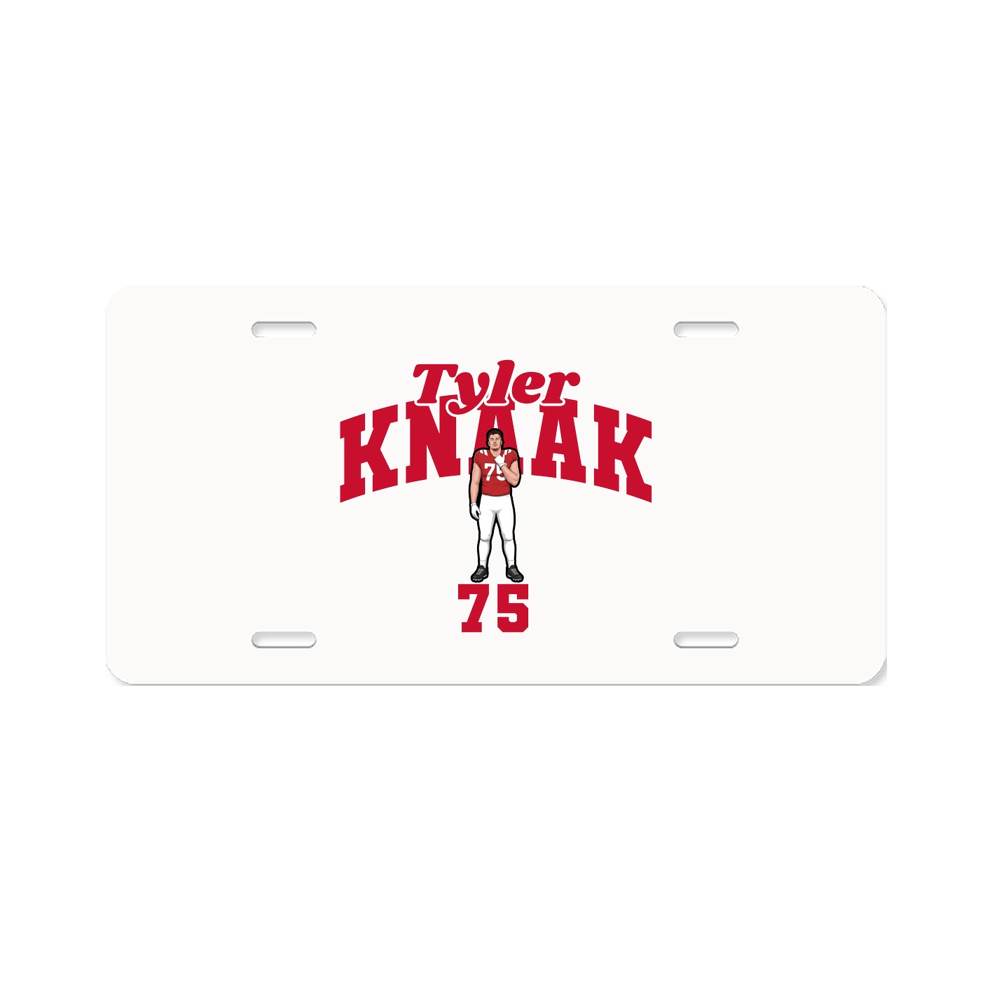 License Plate — Signature Arch in Classic