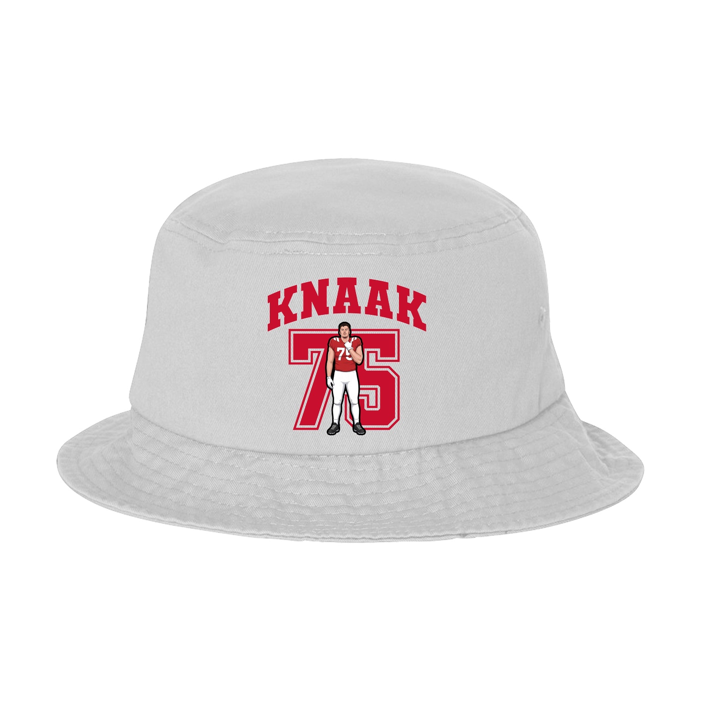 Bucket Cap — Number in White