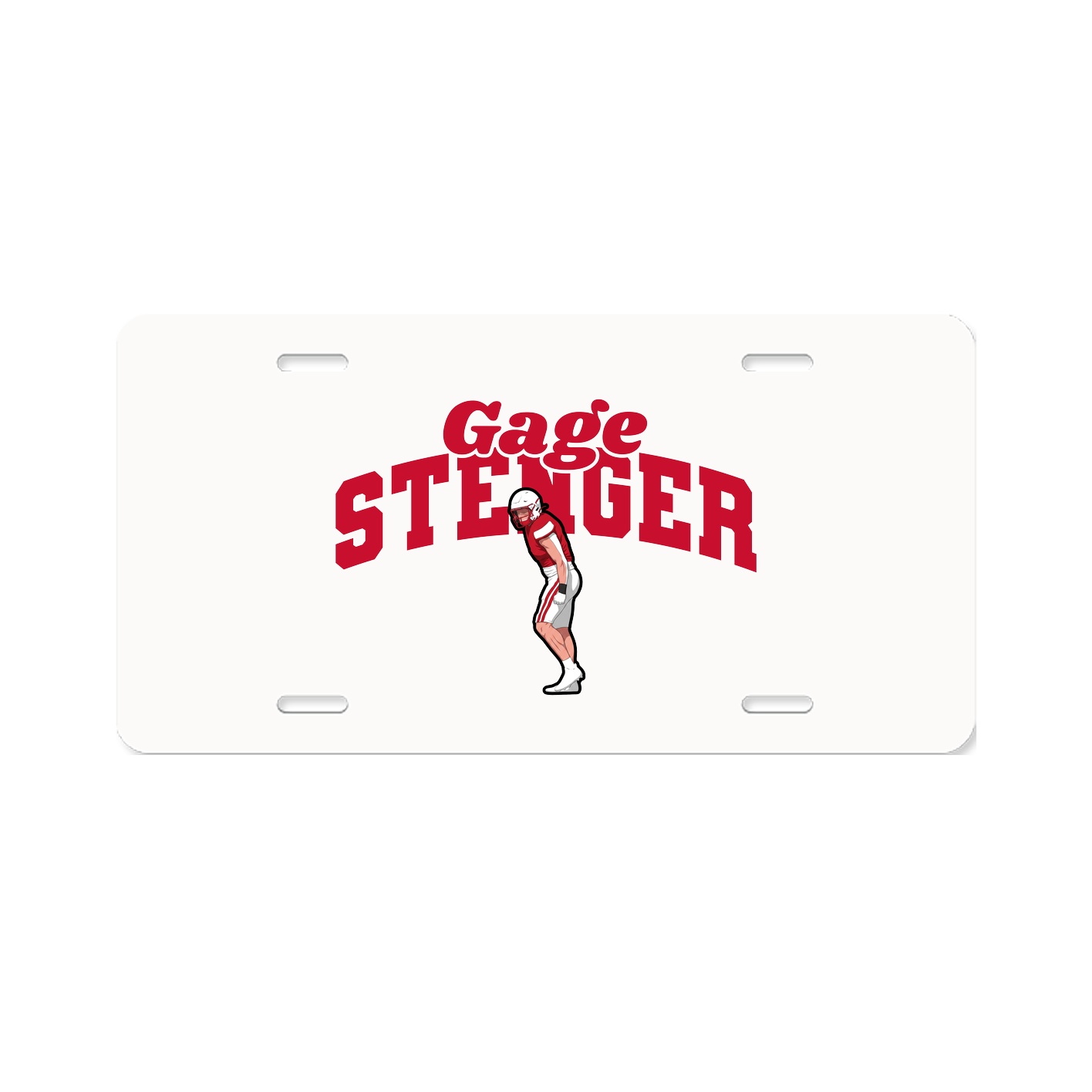 License Plate — Signature Arch in Classic