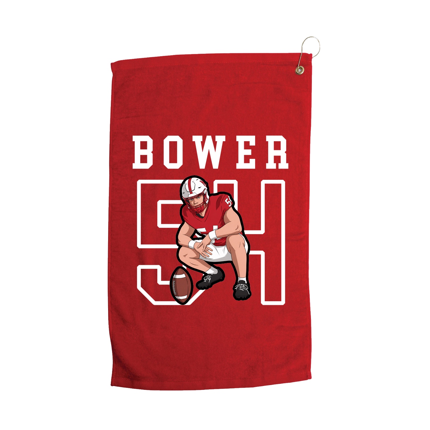 Golf Towel — Shirsey in Red
