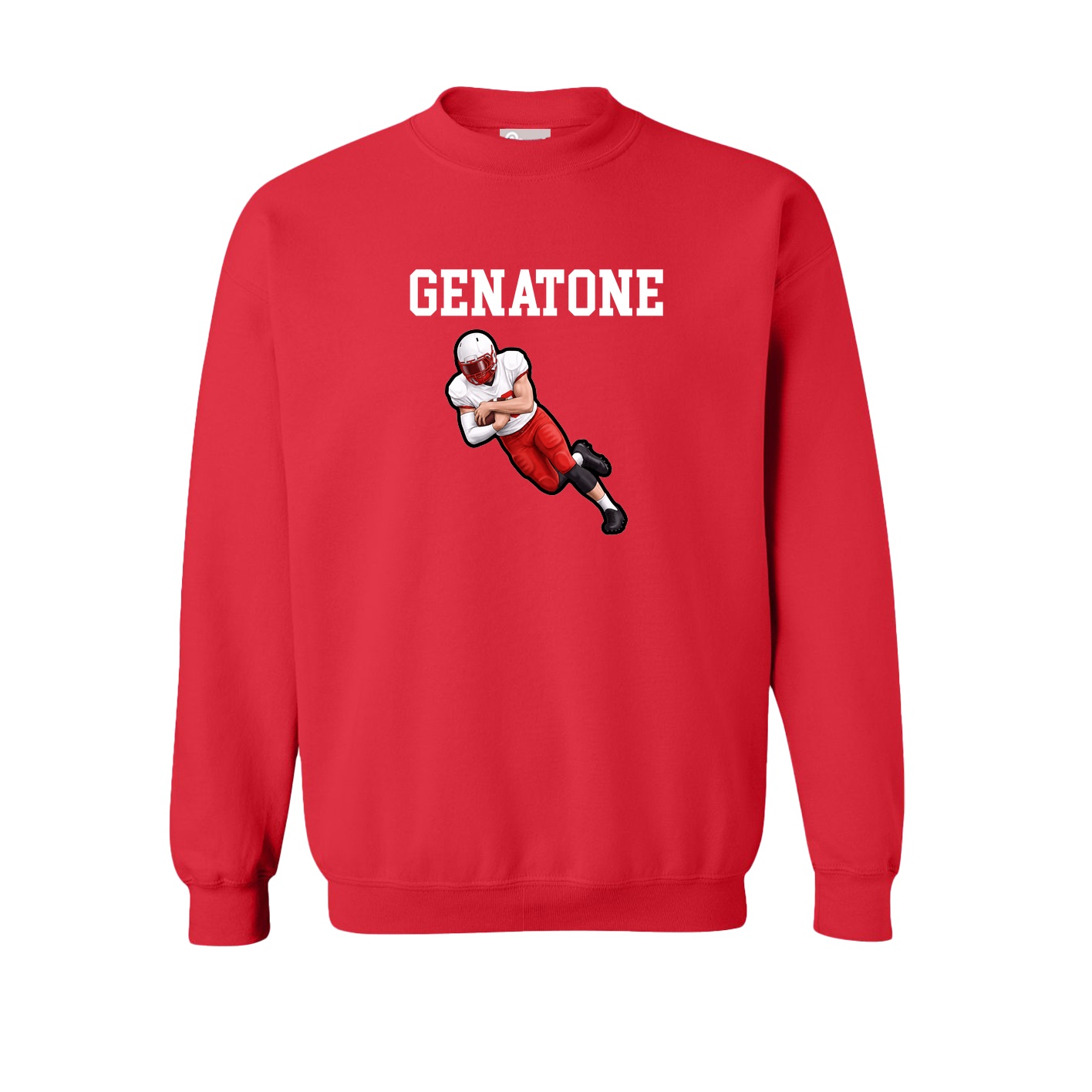 Fleece Crew — Shirsey in Red