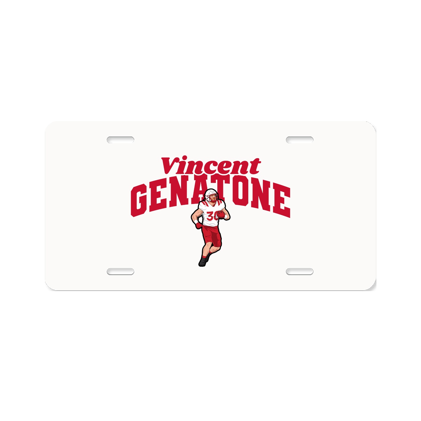 License Plate — Signature Arch in Classic