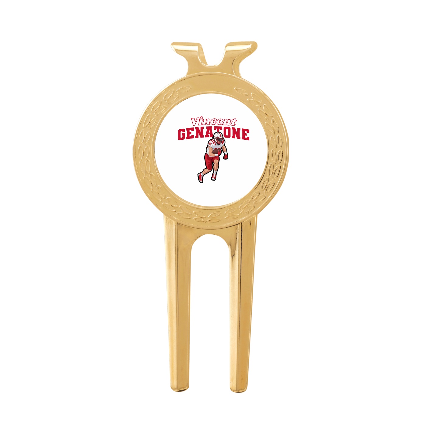 Divot Tool with Ball Marker — Name Arch in Classic