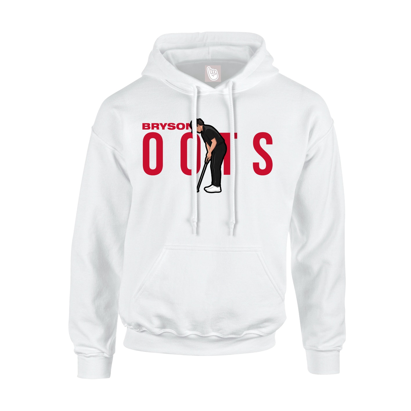 Hoodie — Player Name in White