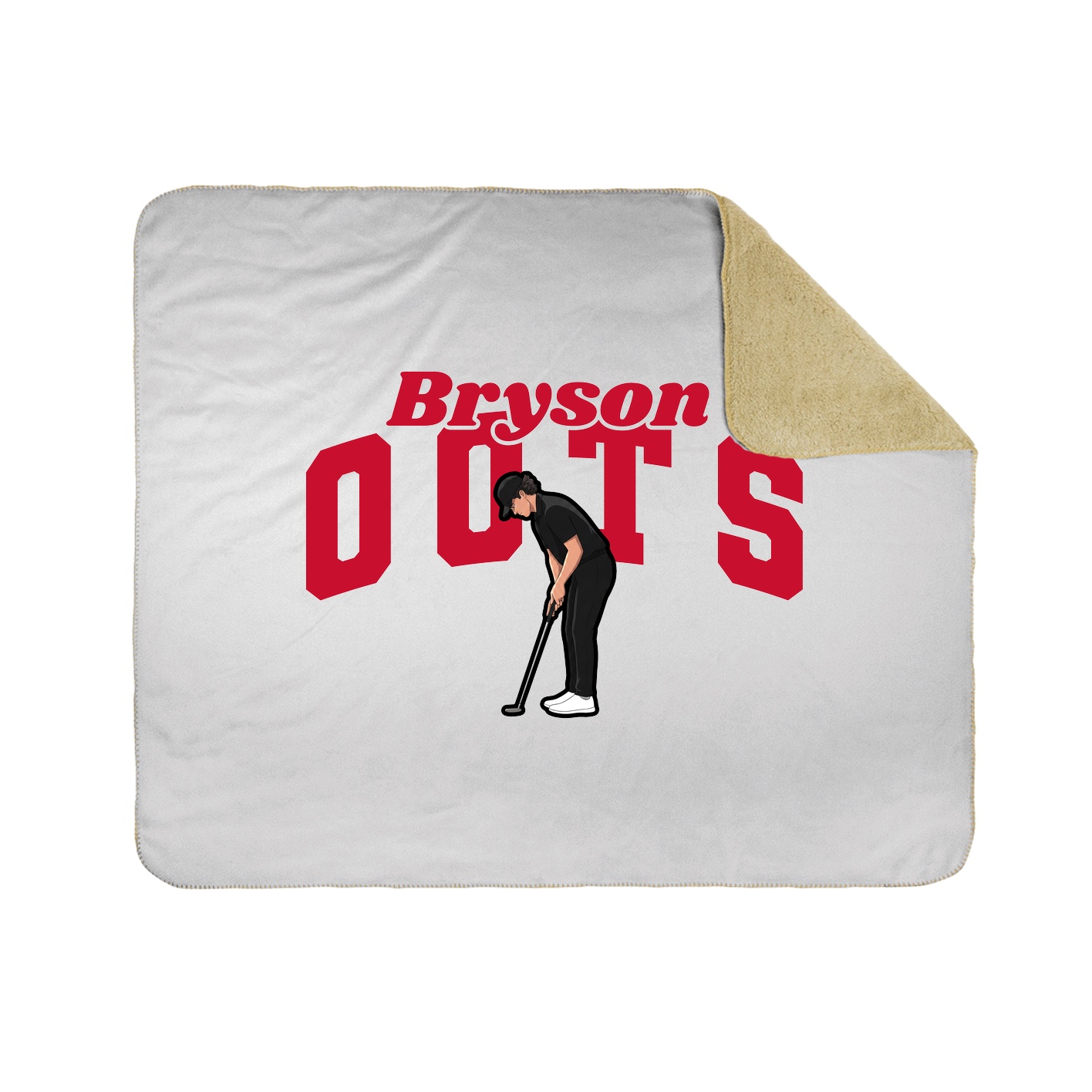 Throw Blanket — Signature Arch in White