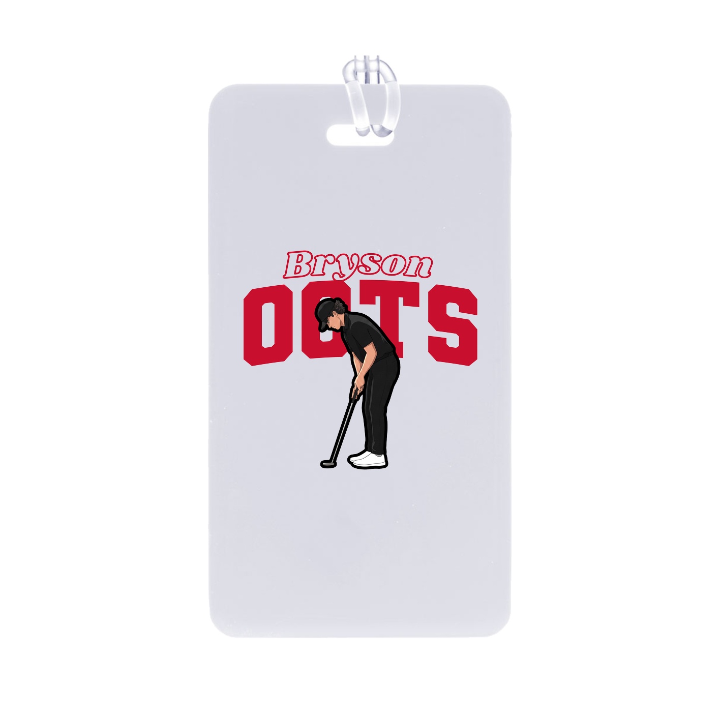 Bag Tag — Name Arch in Classic