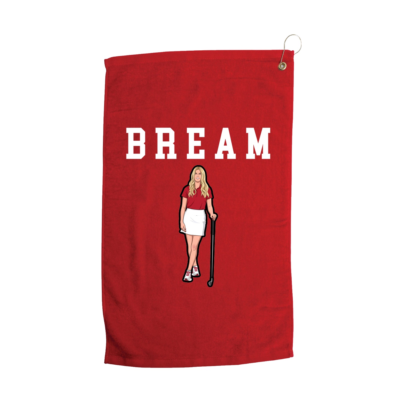 Golf Towel — Shirsey in Red