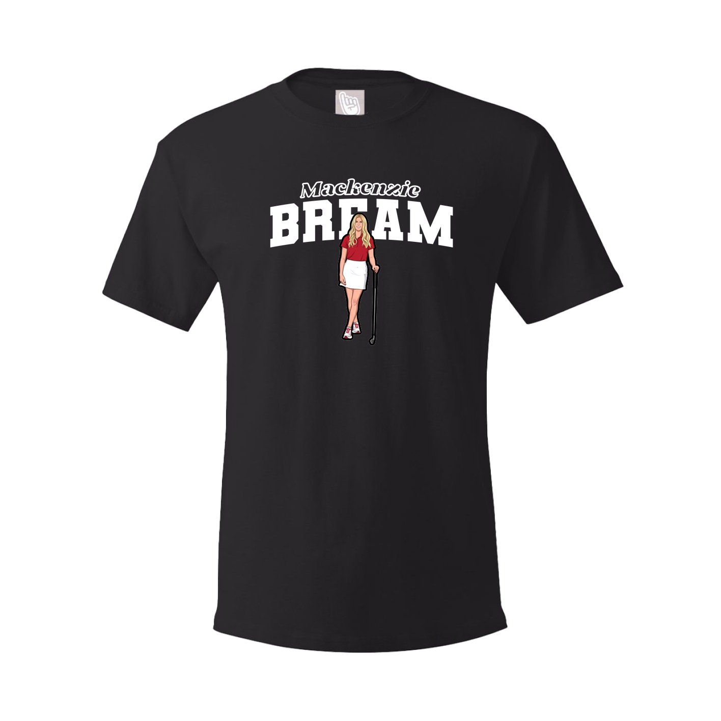 Youth Tee — Name Arch in Black
