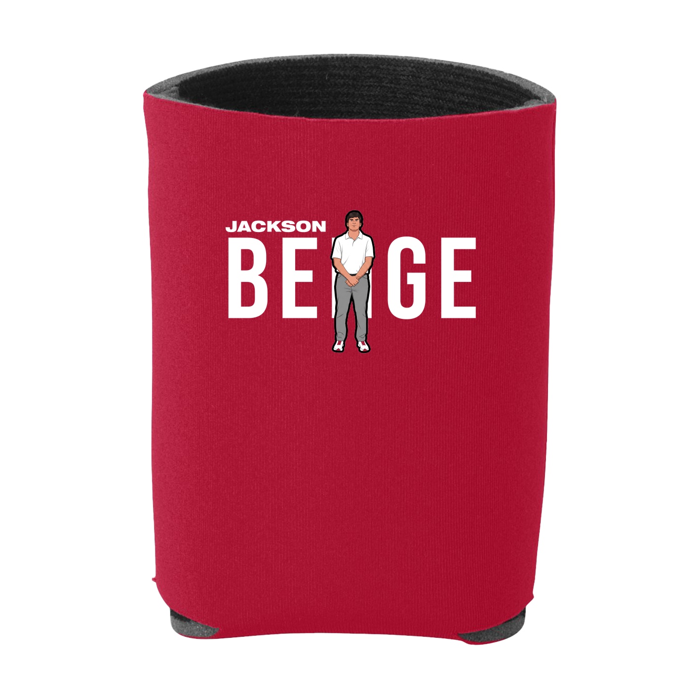 Can Holder — Player Name in Red