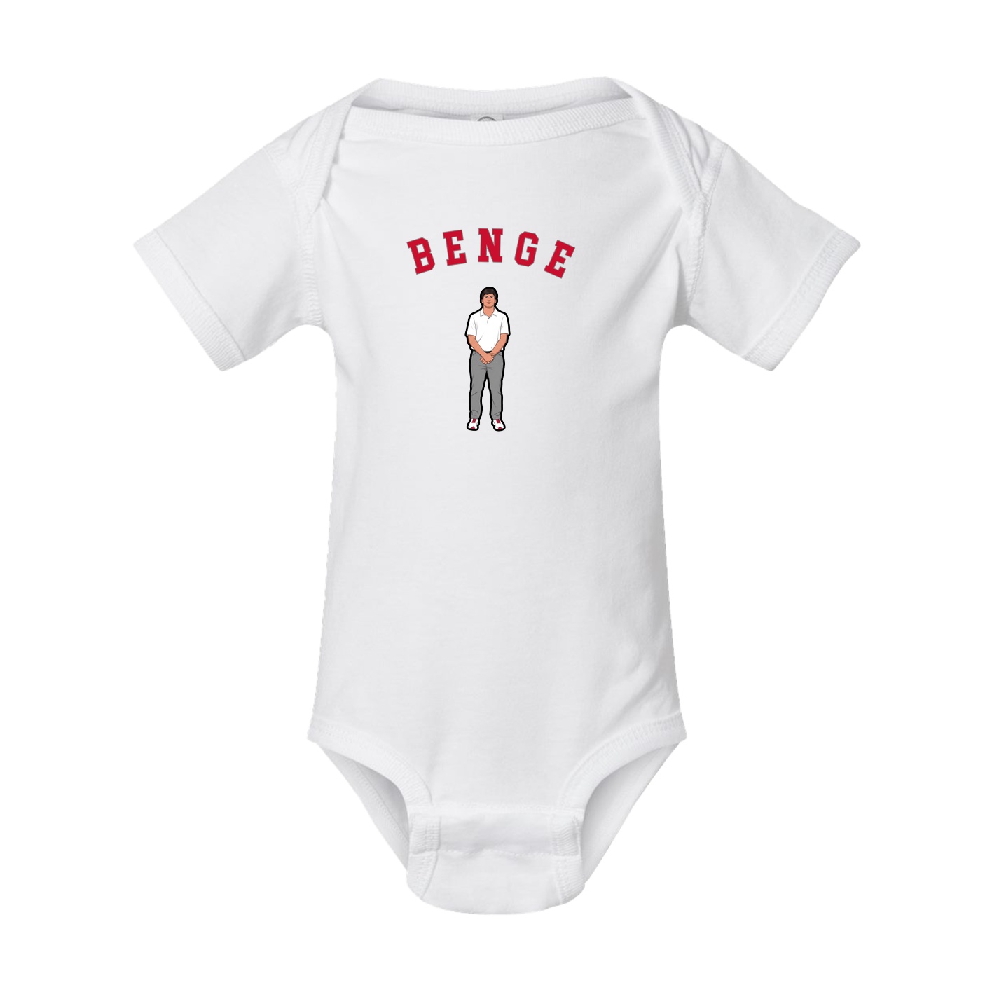 Baby Onesie — Shirsey Arch in White