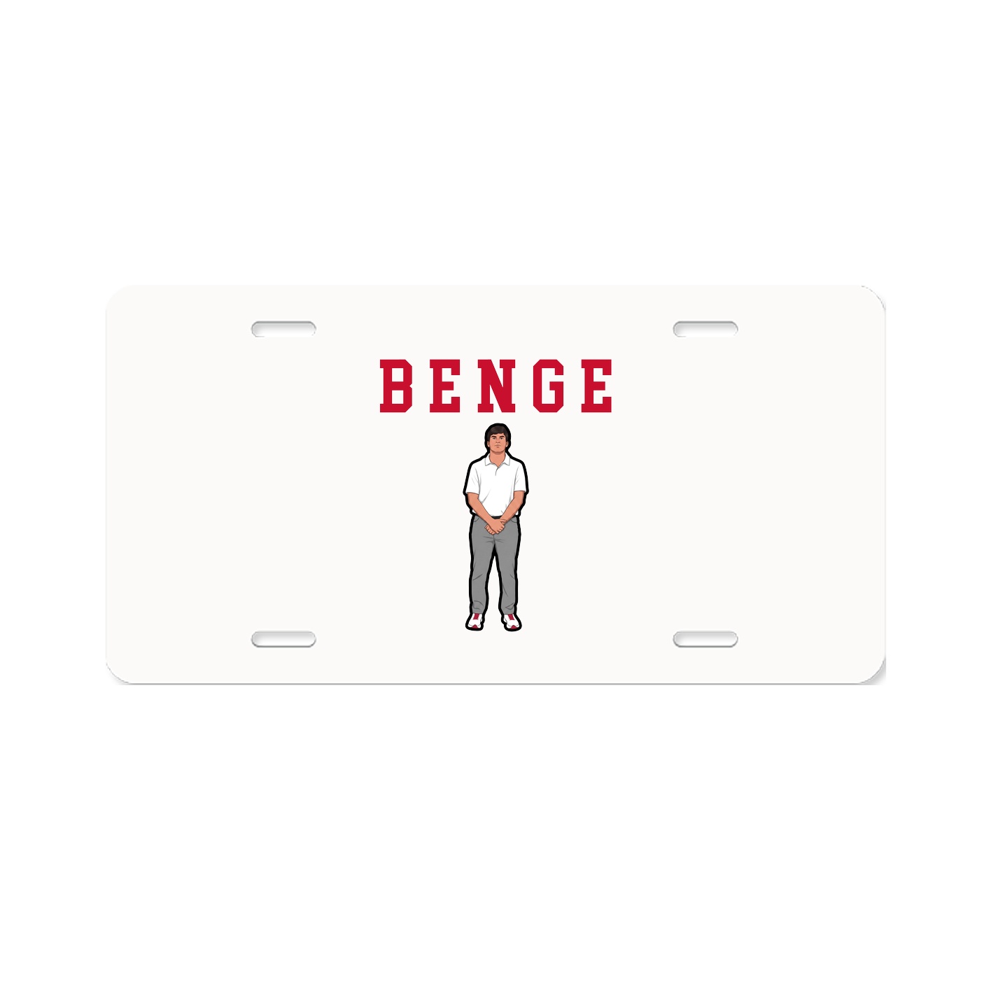 License Plate — Shirsey in Classic