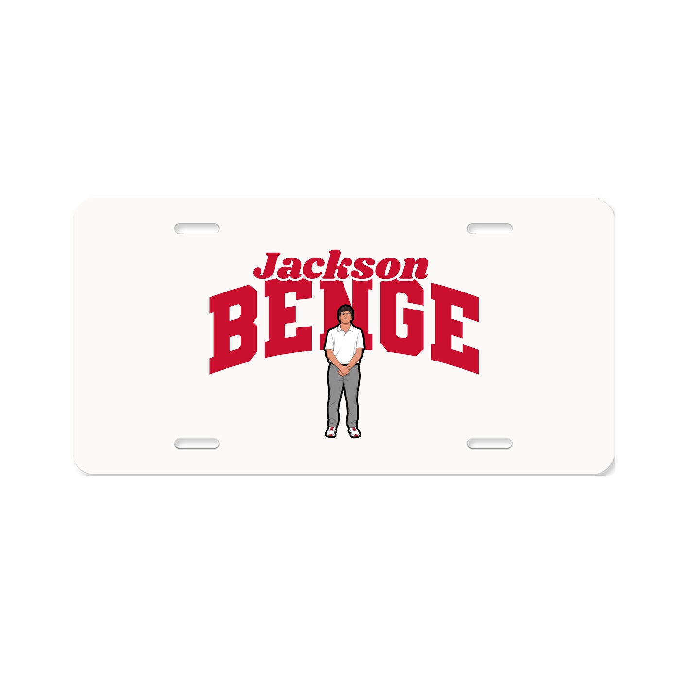 License Plate — Signature Arch in Classic
