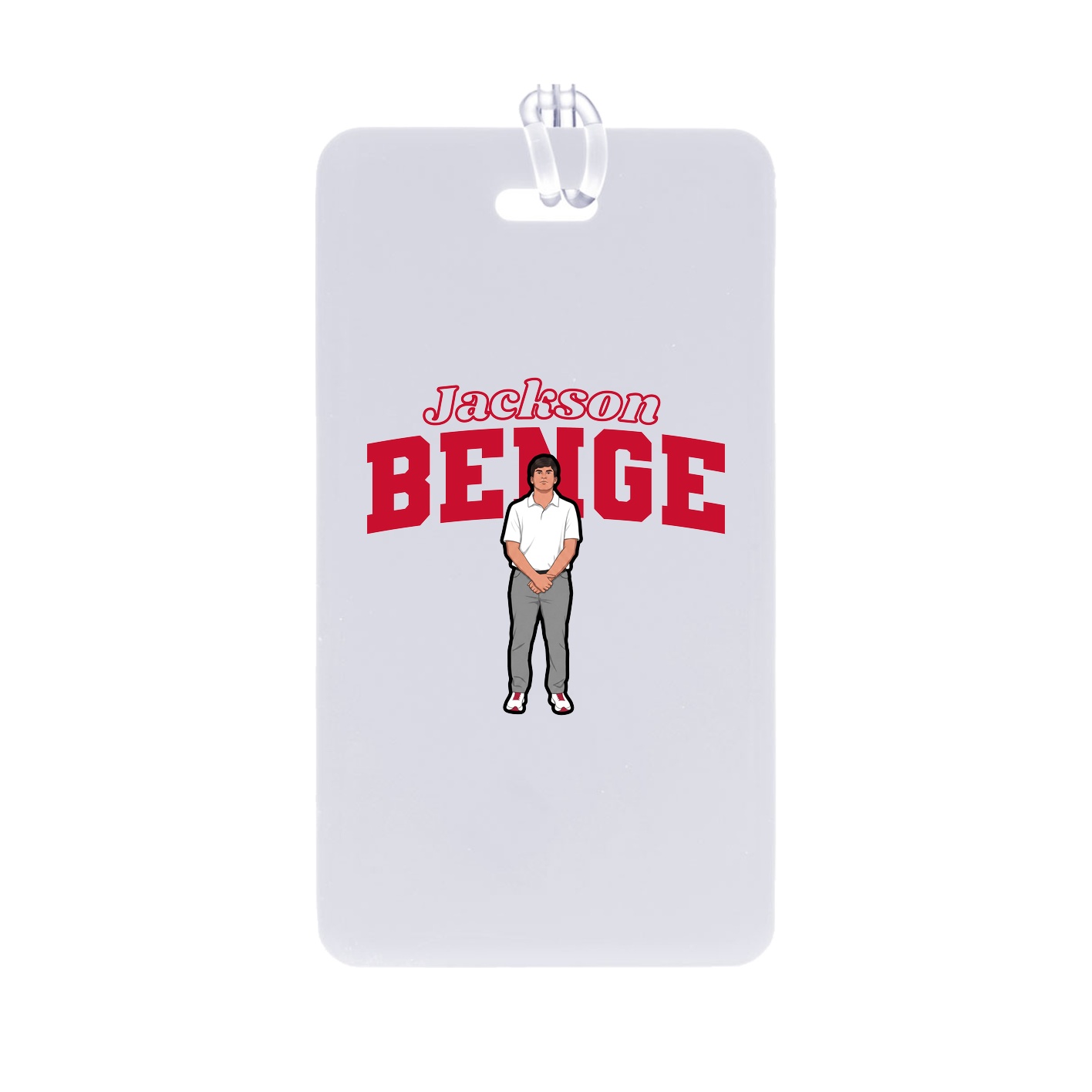 Bag Tag — Name Arch in Classic