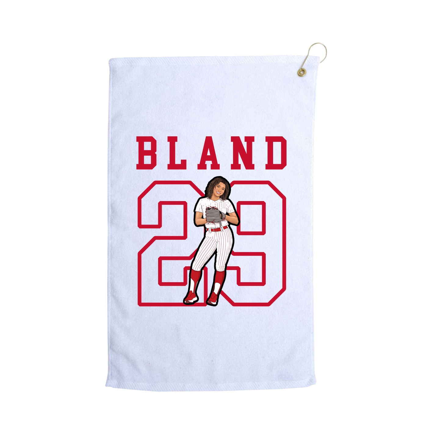 Golf Towel — Shirsey in White