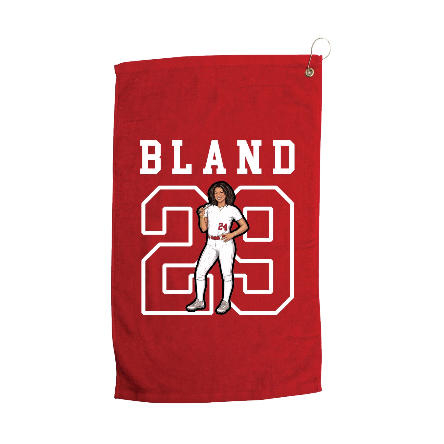 Golf Towel — Shirsey in Red
